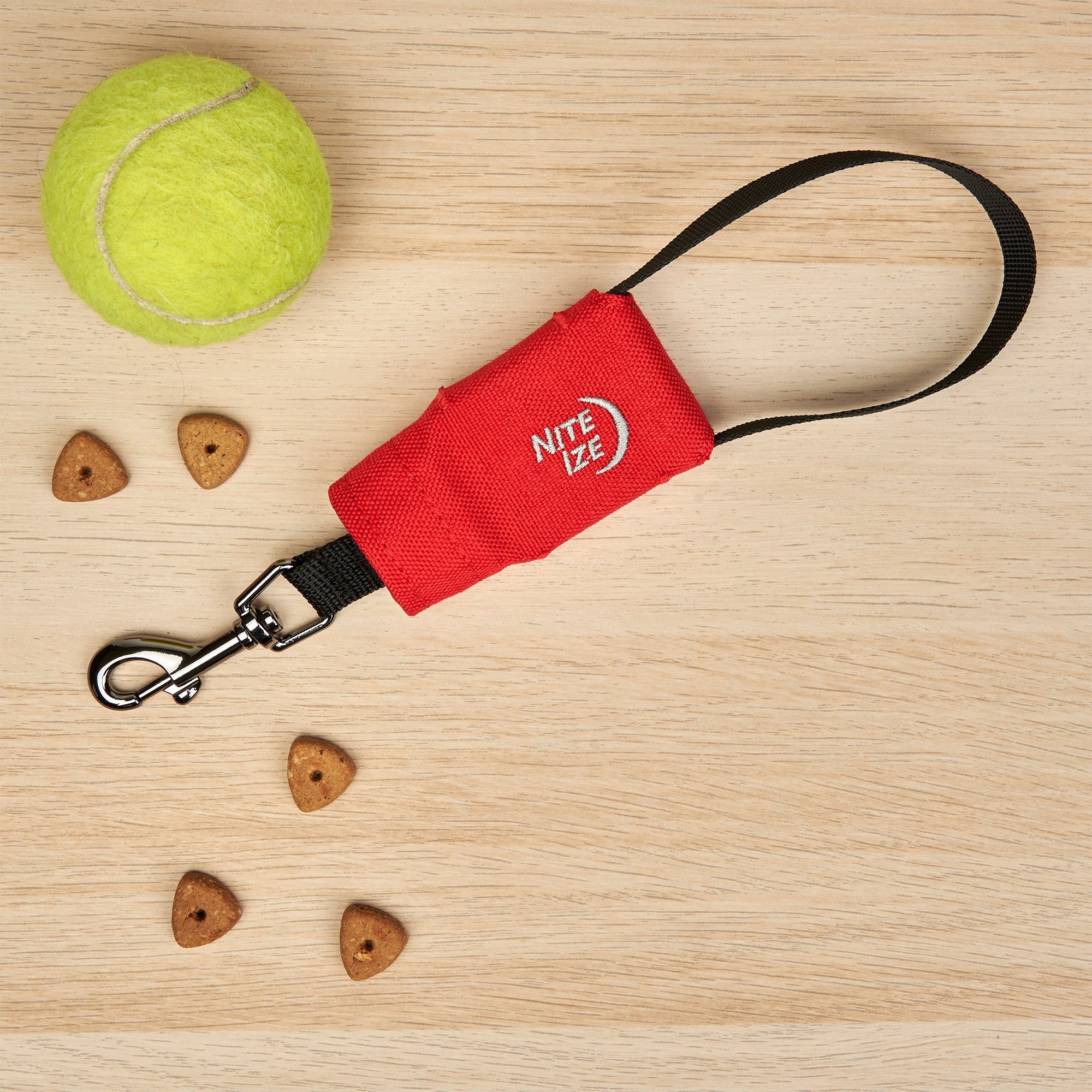 Nite Ize RadDog Retractable Pocket Leash - Small - Red - 15-12723