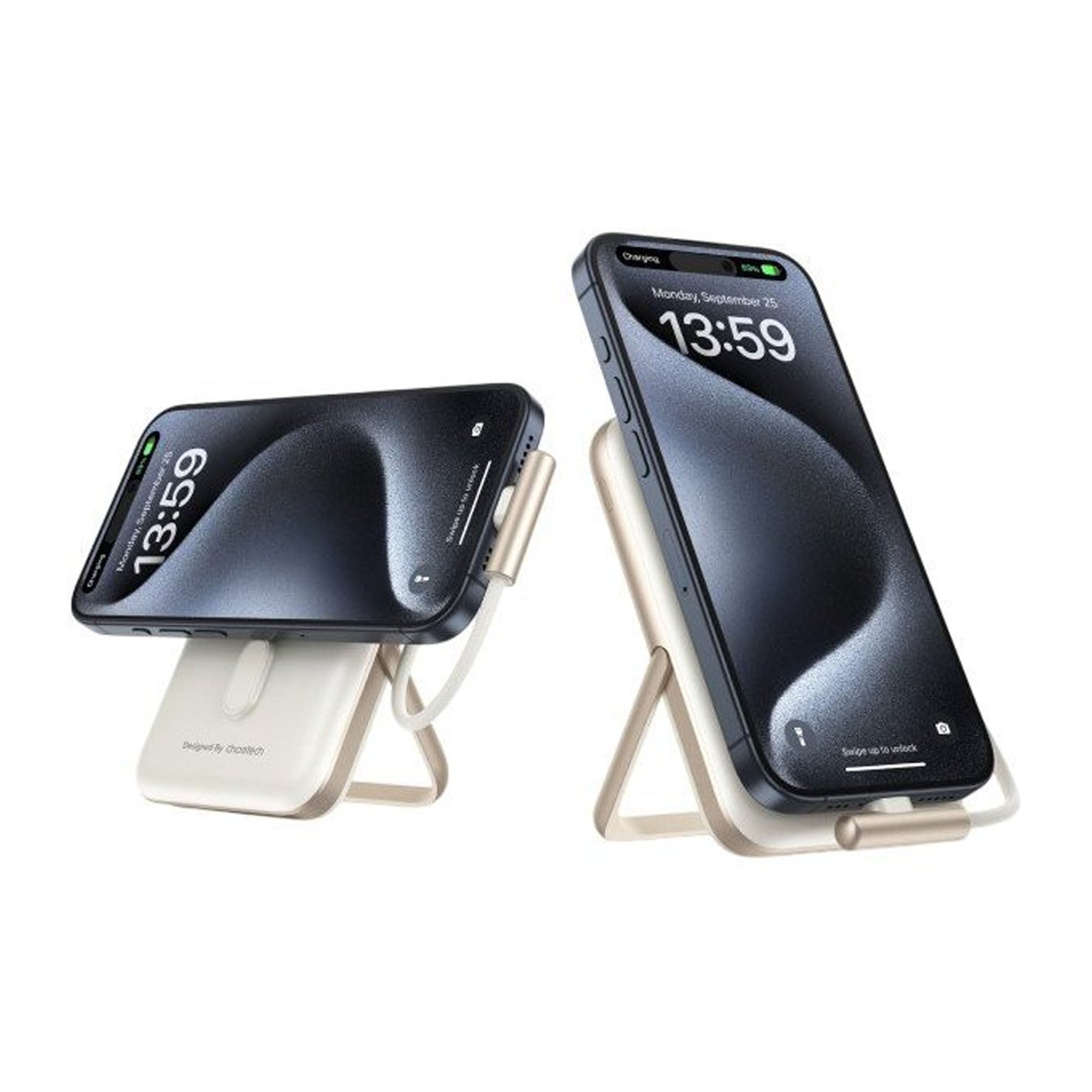 Choetech 10,000 mAh Magsafe Power Bank w/Stand + USB-C cable - 15-12728