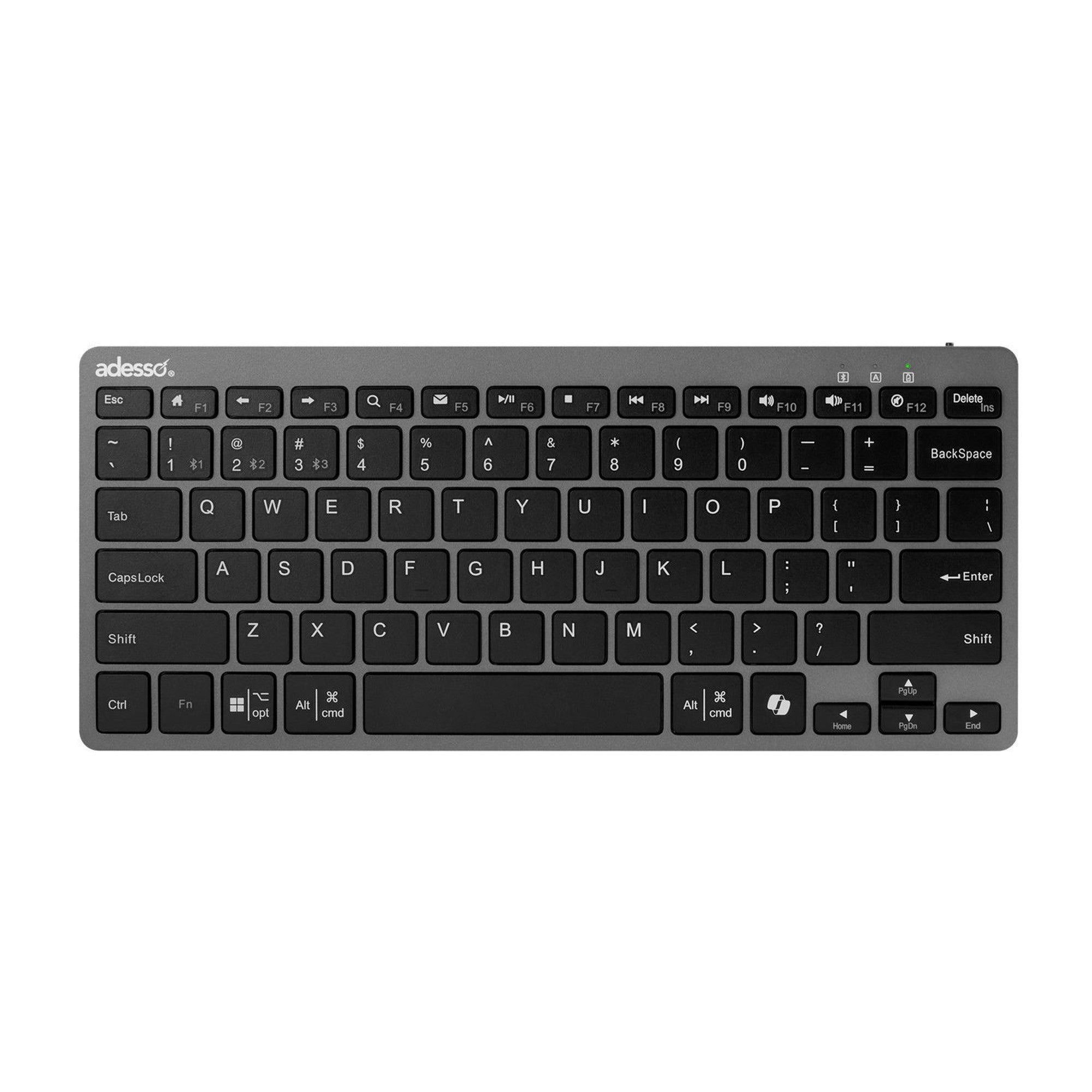 Adesso Multi OS Bluetooth Scissor Switch Mini Keyboard - 15-12867