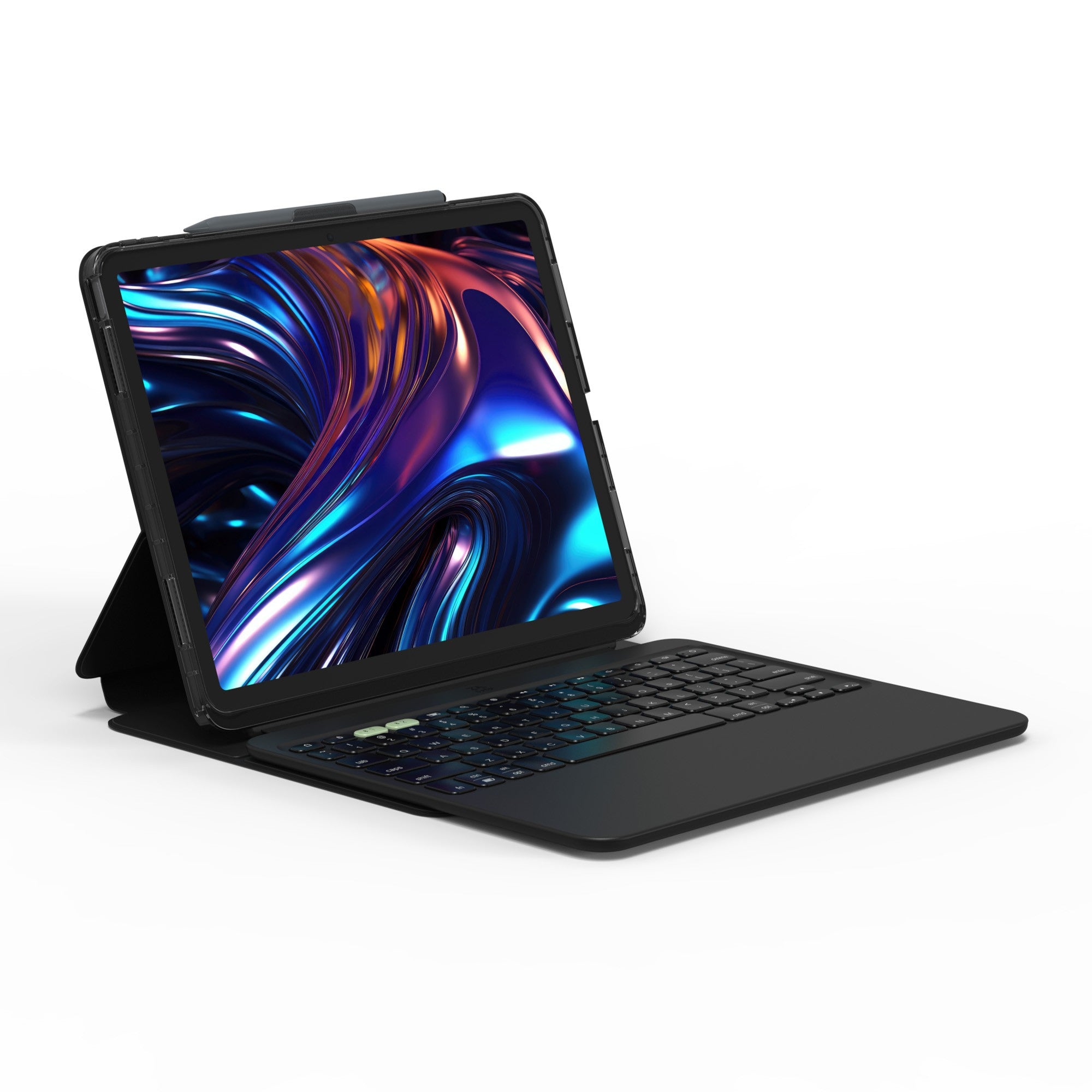 iPad Air 13-in M4/M3/M2 ZAGG Pro Keys 2 Keyboard - Black - 15-12892