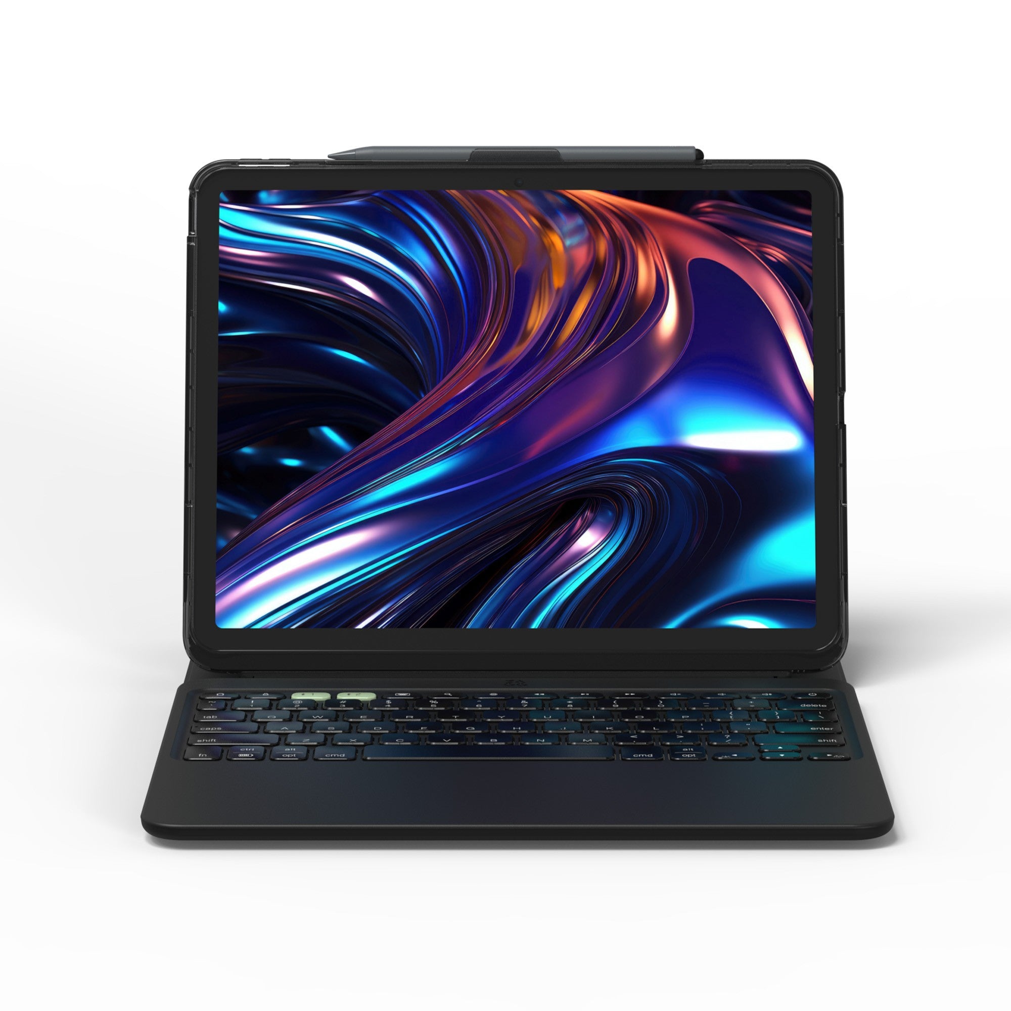 iPad Air 13-in M4/M3/M2 ZAGG Pro Keys 2 Keyboard - Black - 15-12892