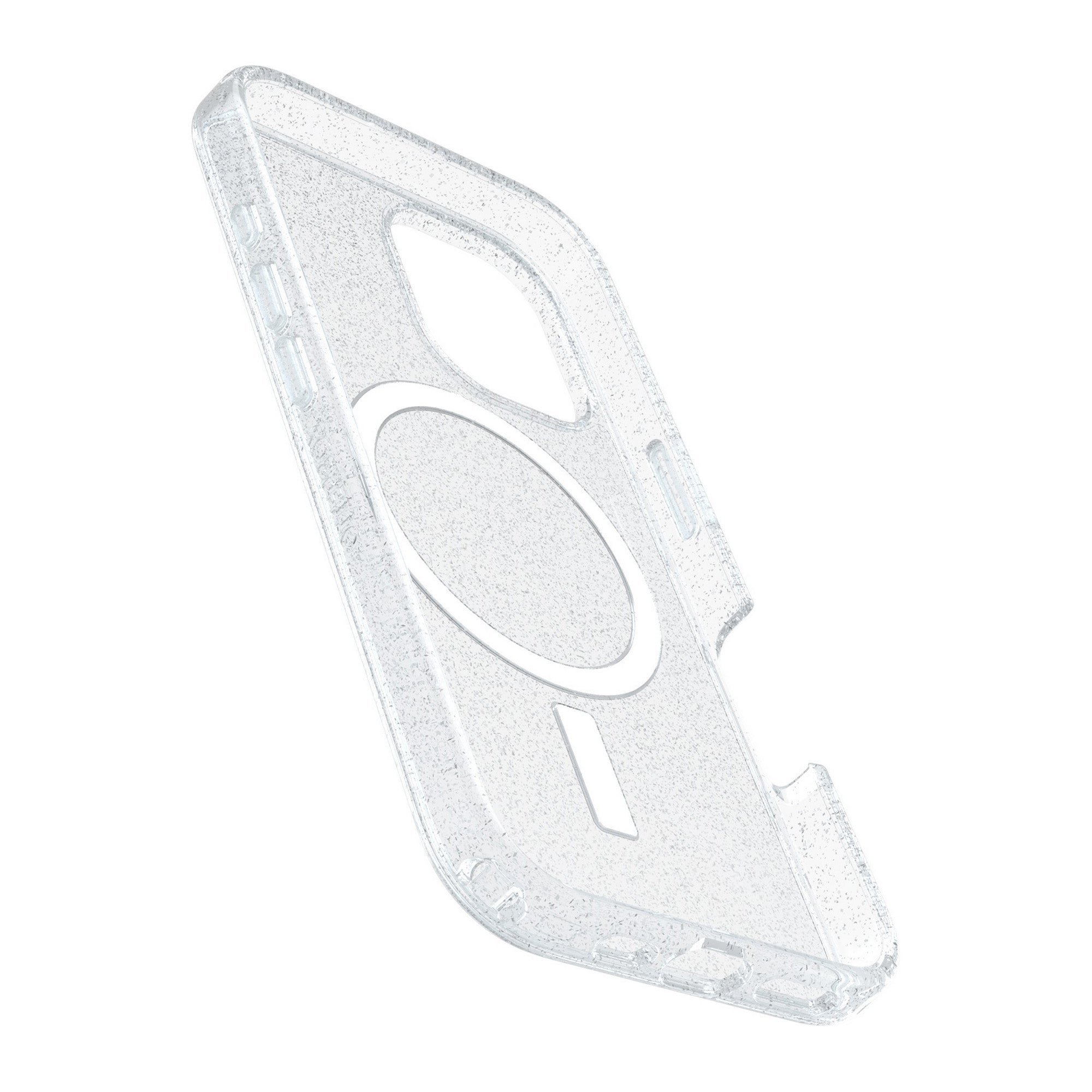 iPhone 16 Otterbox Symmetry Clear w/ MagSafe Series Case - Clear - Stardust 3.0 - 15-13061