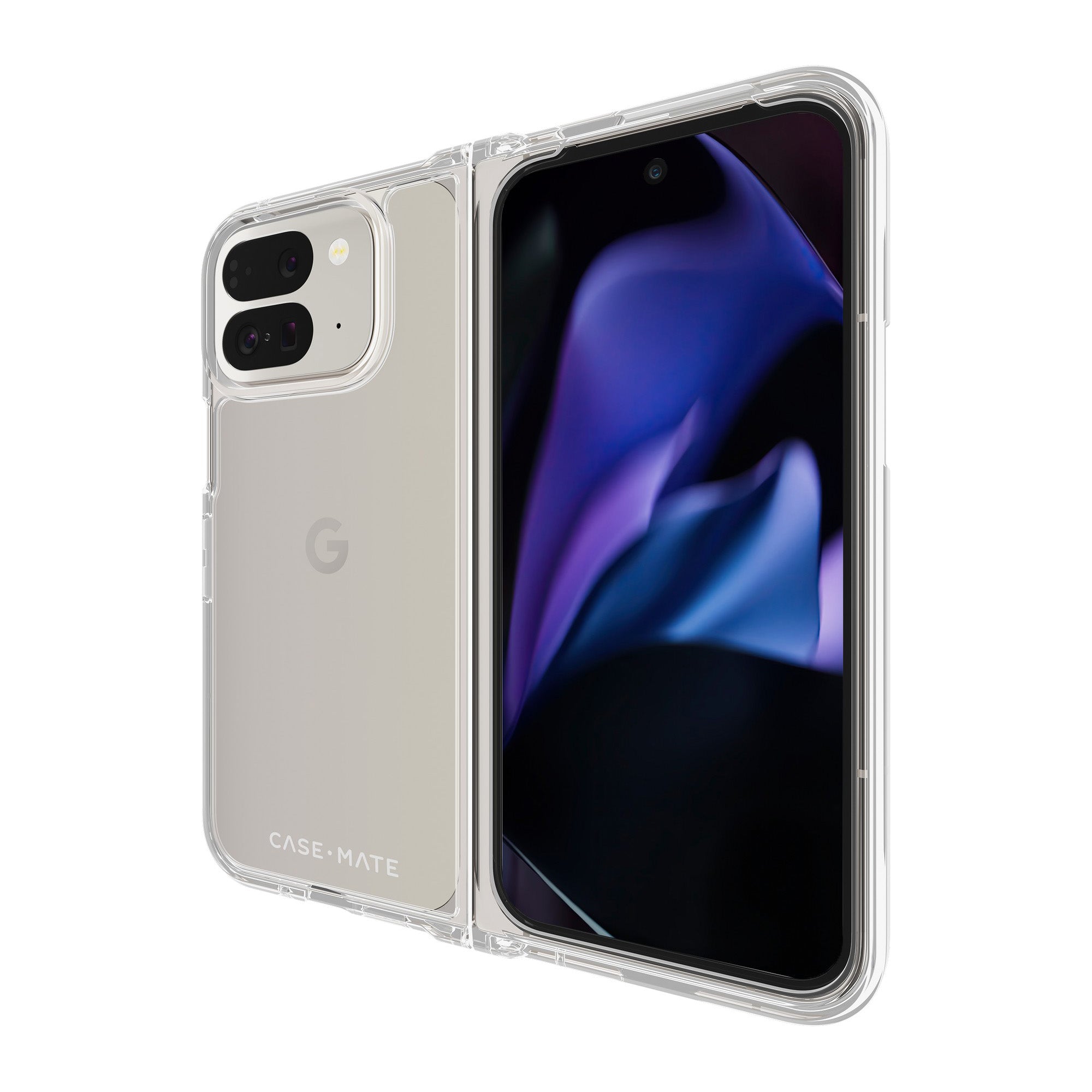 Google Pixel 9 Pro Fold Case-Mate Tough Case - Clear - 15-13150
