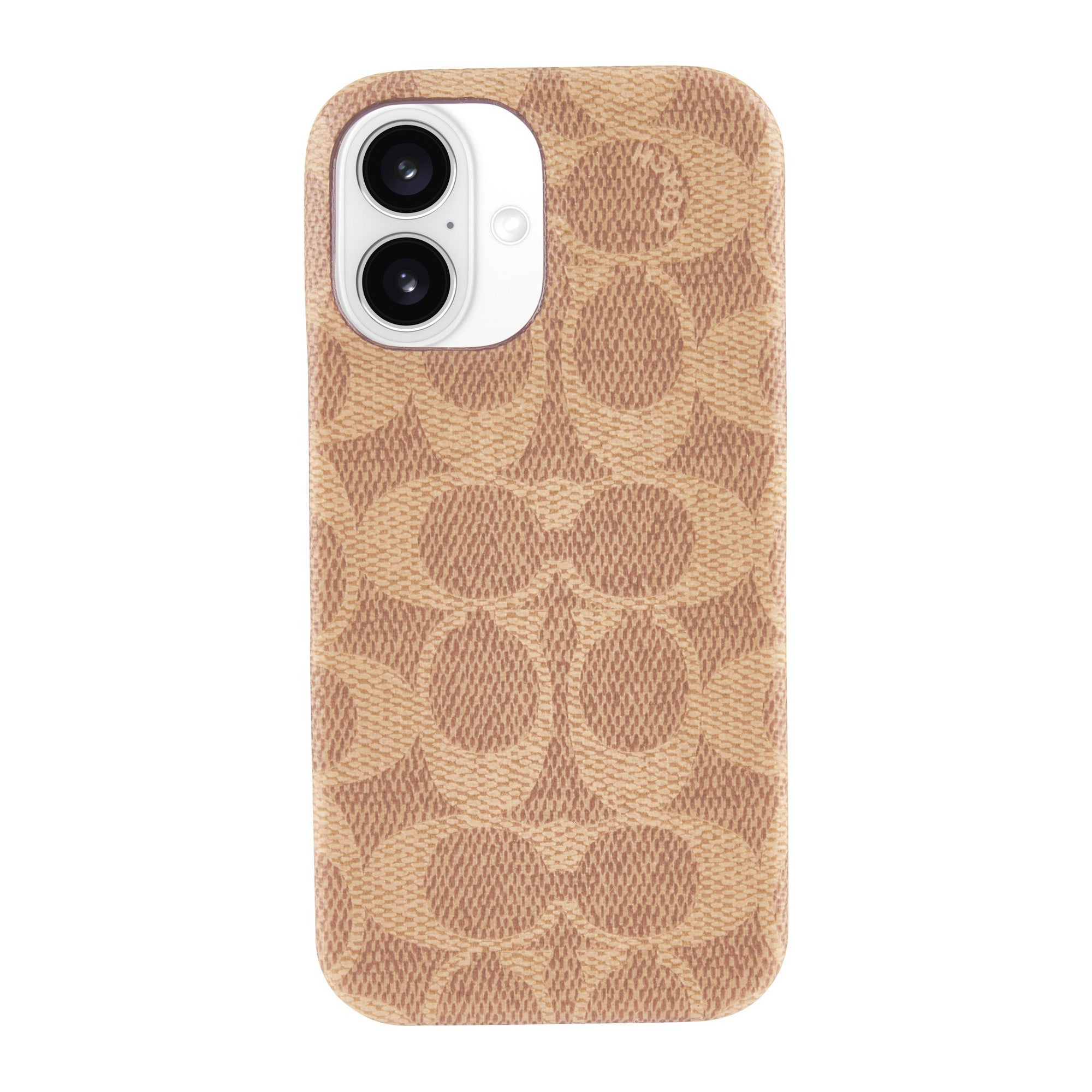 iPhone 16 Coach Slim Wrap Signature C Case - Tan - 15-13361