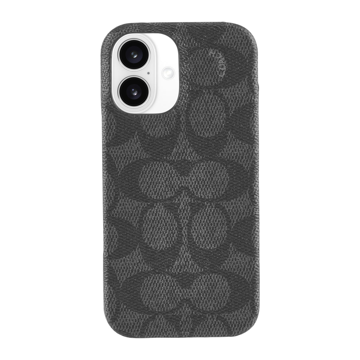 iPhone 16 Coach Slim Wrap Signature C Case - Charcoal - 15-13362