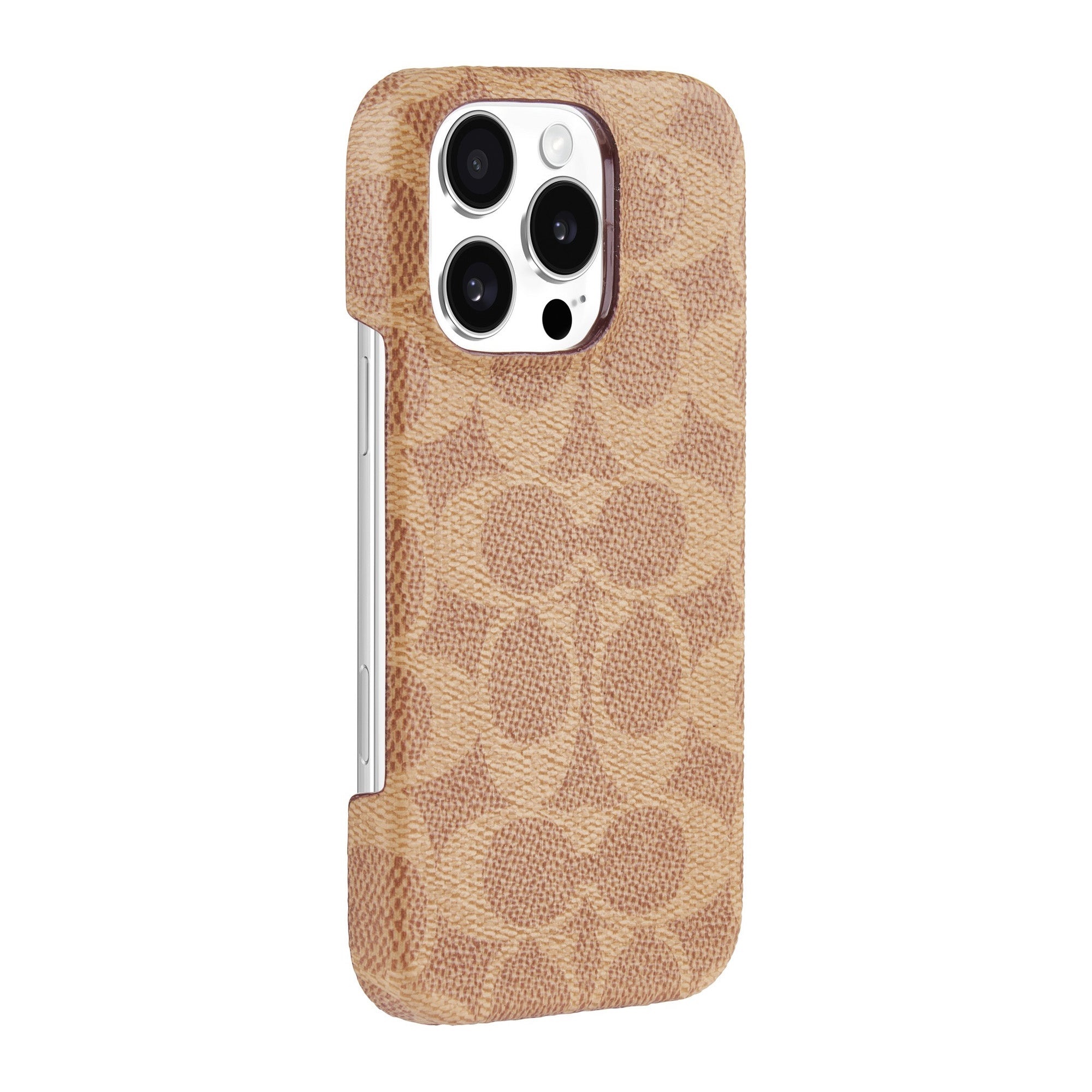 iPhone 16 Pro Coach Slim Wrap Signature C Case - Tan - 15-13368