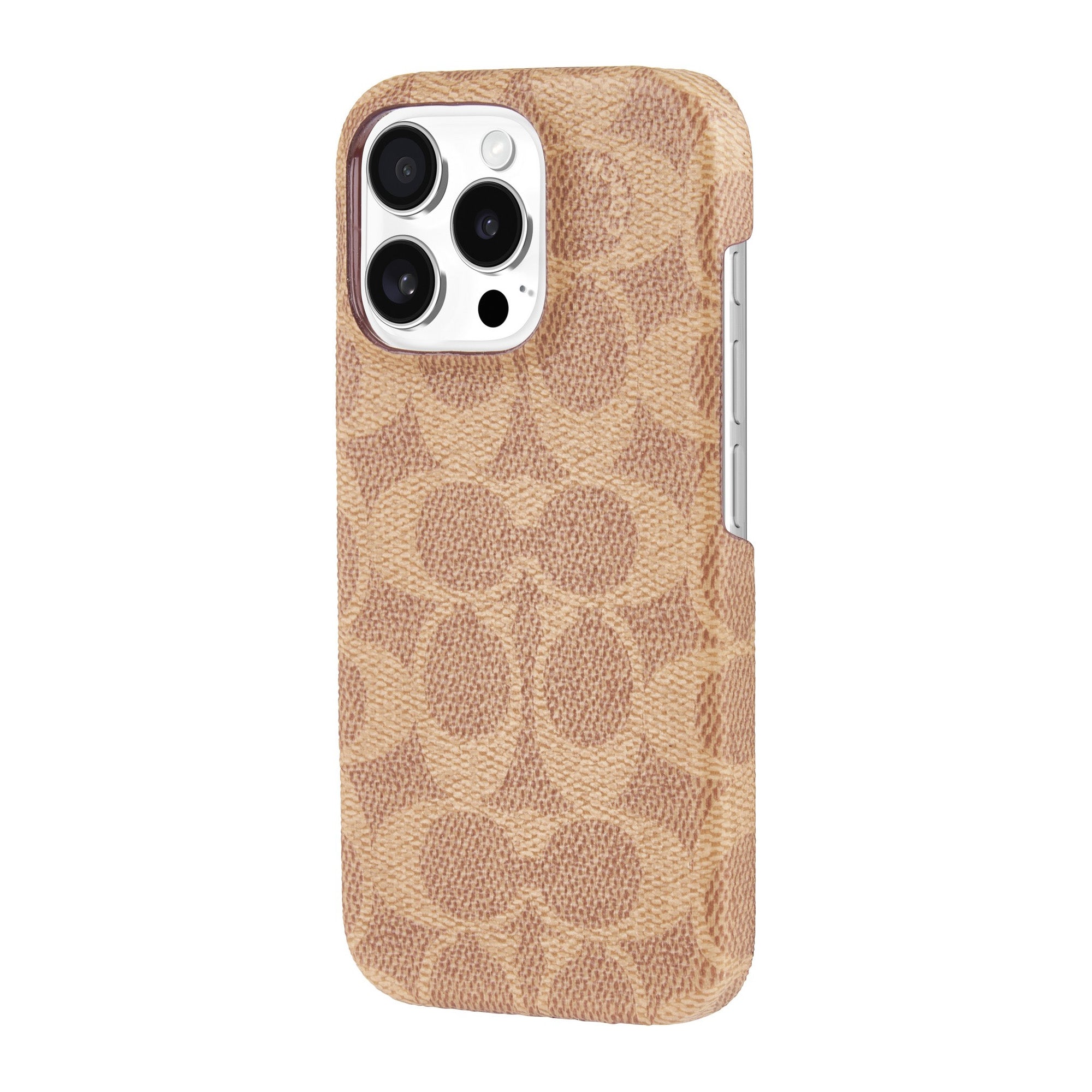 iPhone 16 Pro Coach Slim Wrap Signature C Case - Tan - 15-13368