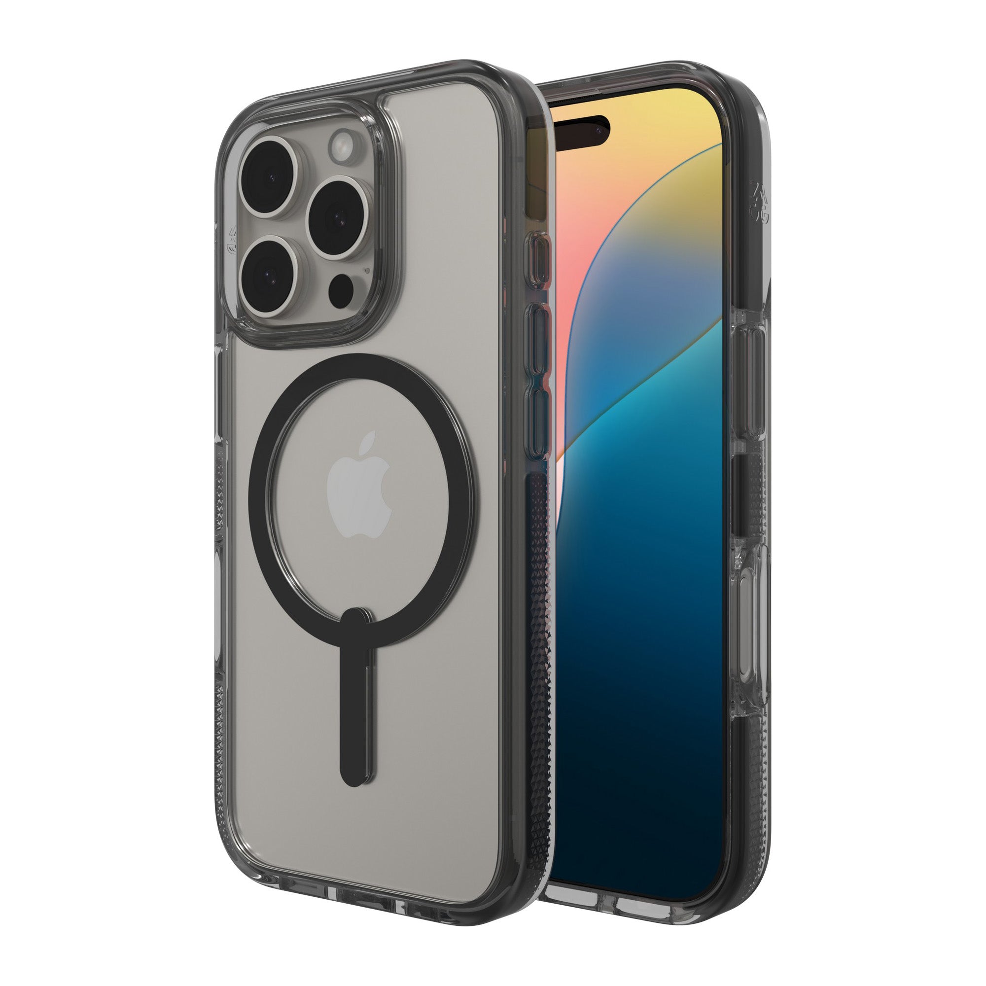 iPhone 16 Pro ZAGG Graphene Santa Cruz Snap Case - Black - 15-13418