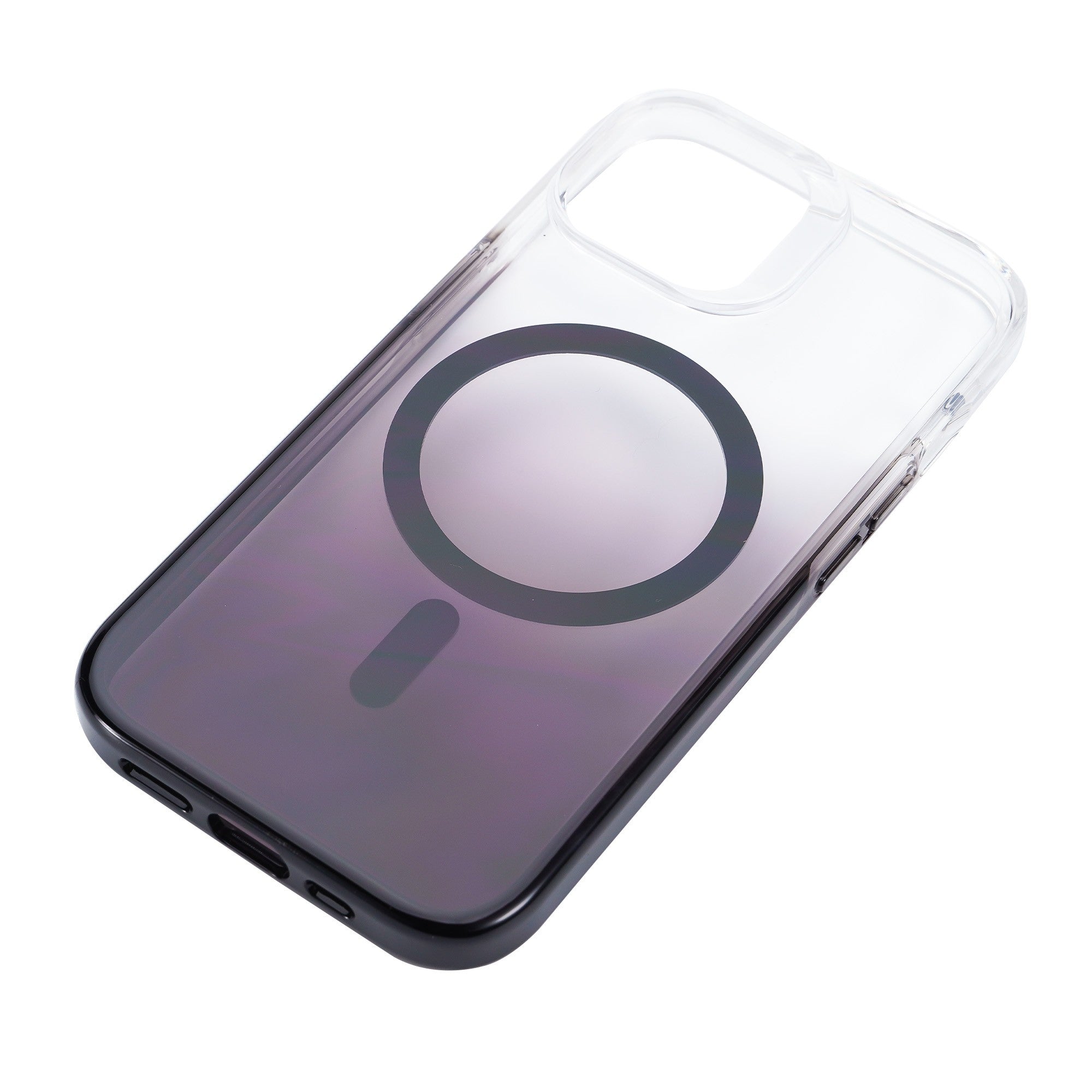 iPhone 16e/15/14/13 SPECTRUM Eclipse MagSafe Case - Black Gradient - 15-13579