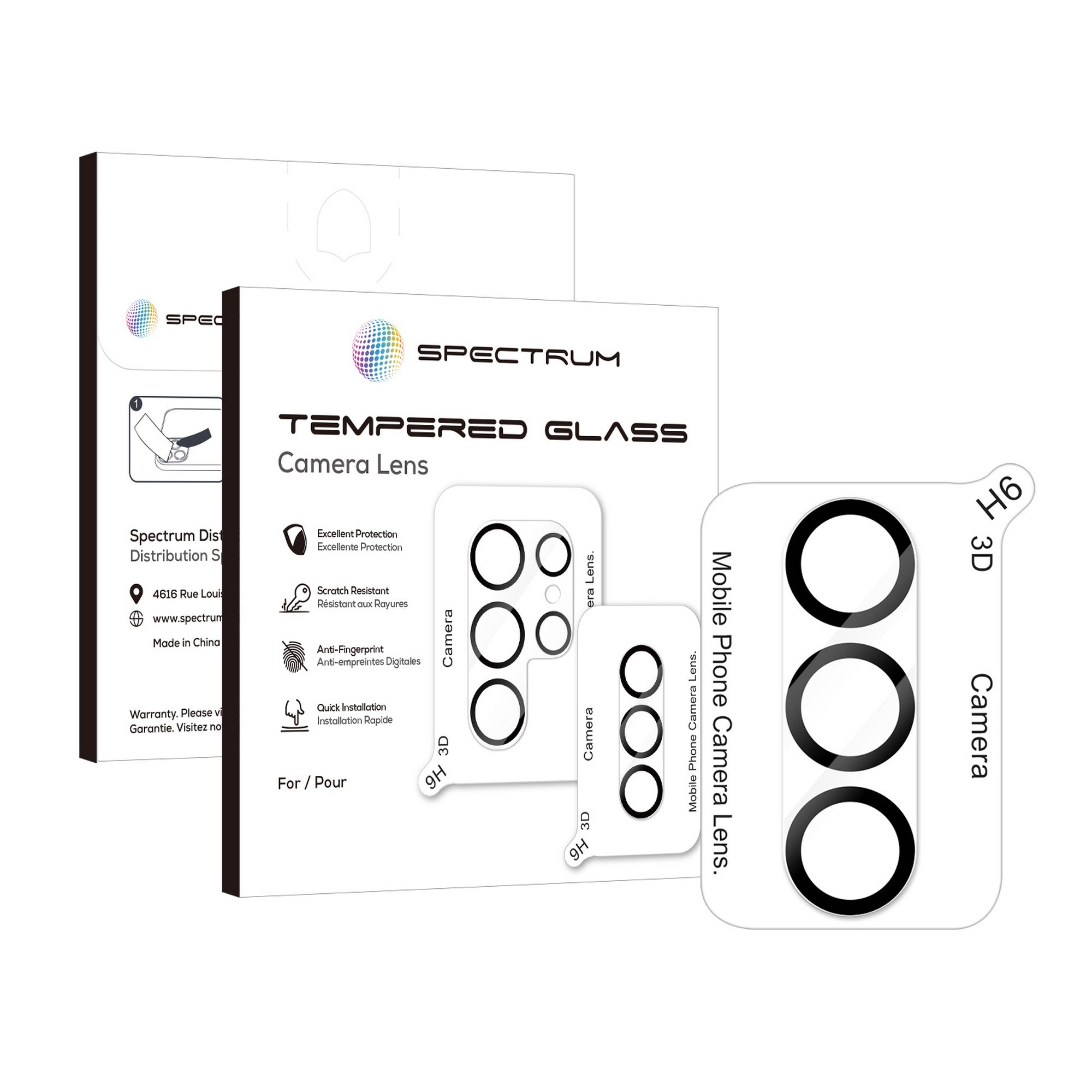 Samsung Galaxy S25 SPECTRUM Glass Lens Protector - 15-13911