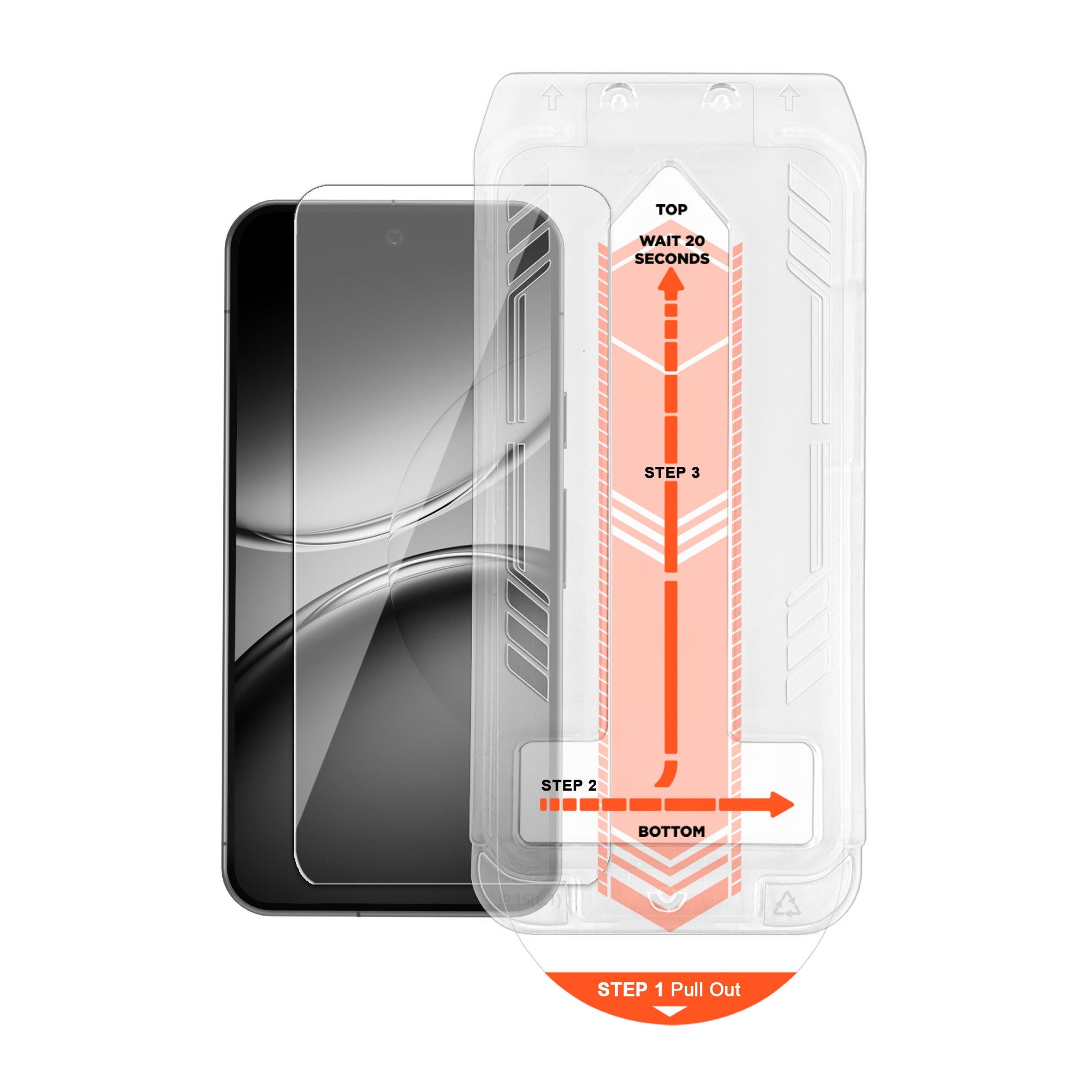 Google Pixel 9a HyperGear Tempered Glass Screen Protector w/Installation Applicator Tray - 15-13921