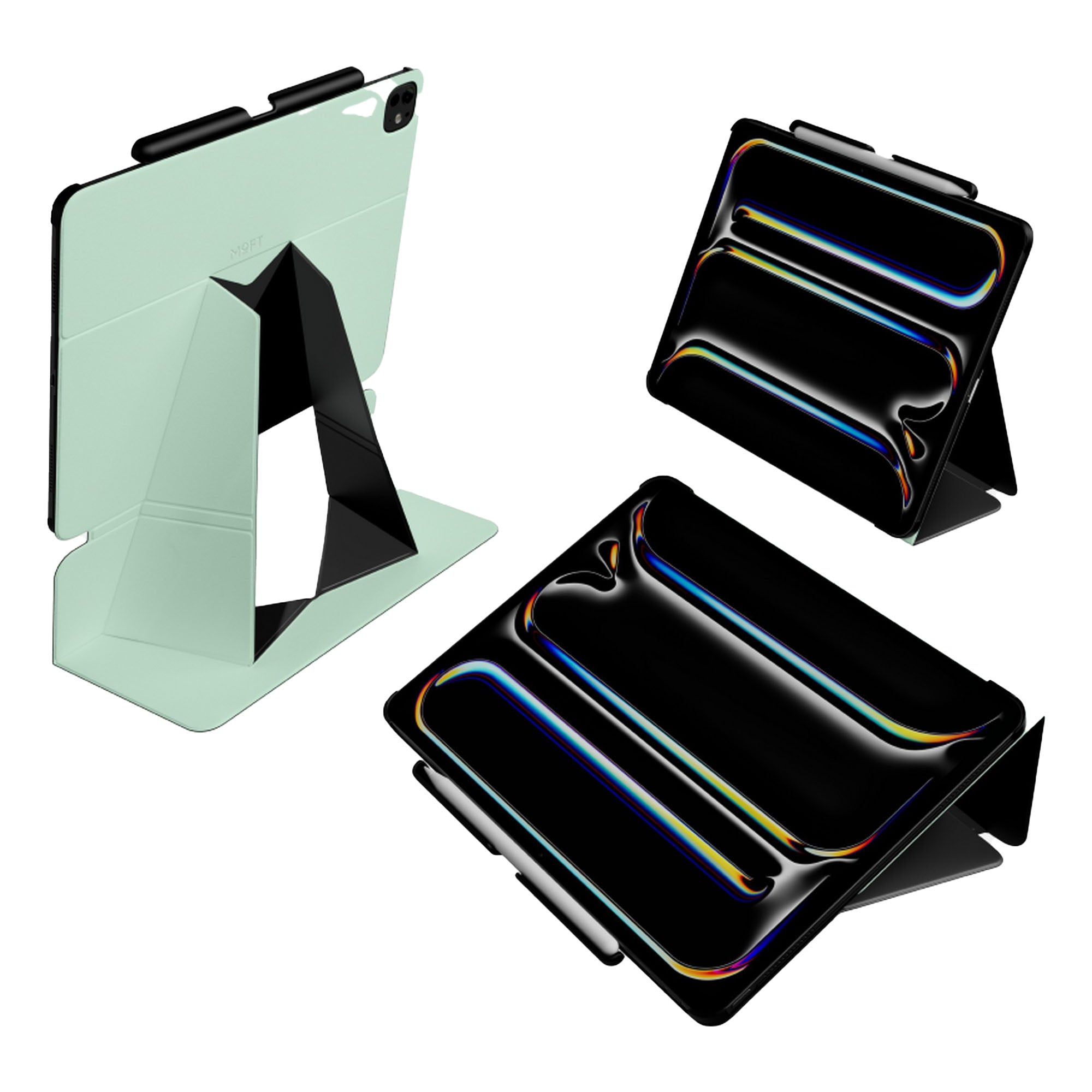 iPad Air 11-in M4/M3/M2 MOFT Float Folio Case - Peppermint - 15-14012