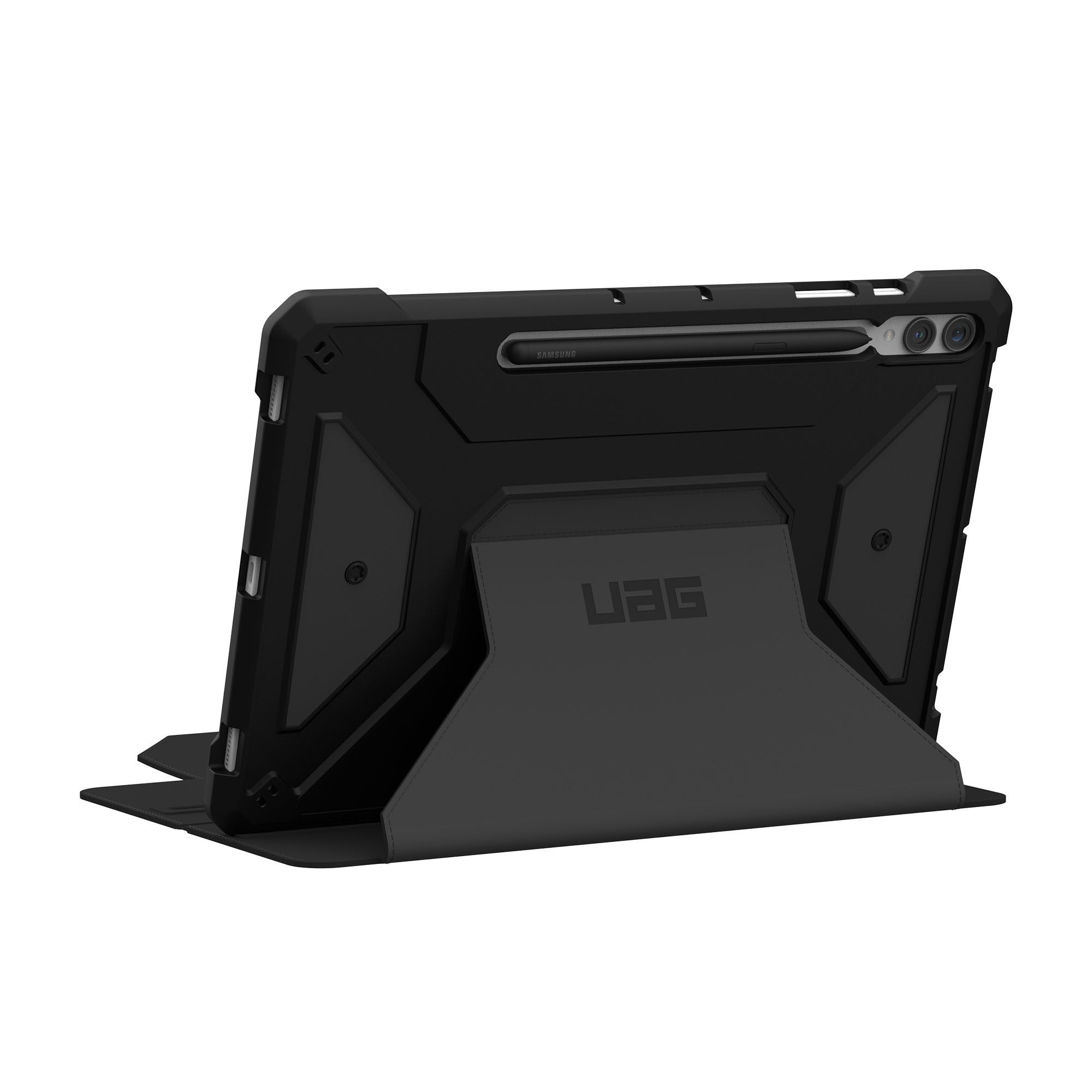 Samsung Galaxy Tab S10 Plus 12.4 UAG Metropolis SE Folio Case - Black - 15-14057