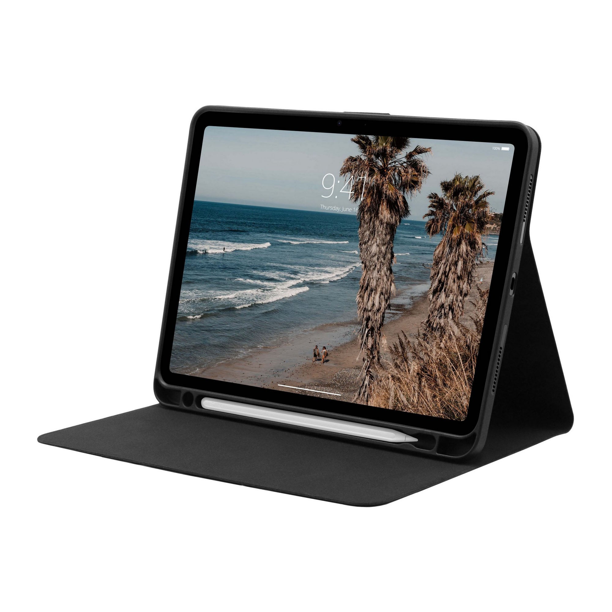 iPad Air 11-in M3/M2 UAG Standard Issue Folio Case - Black - 15-14058