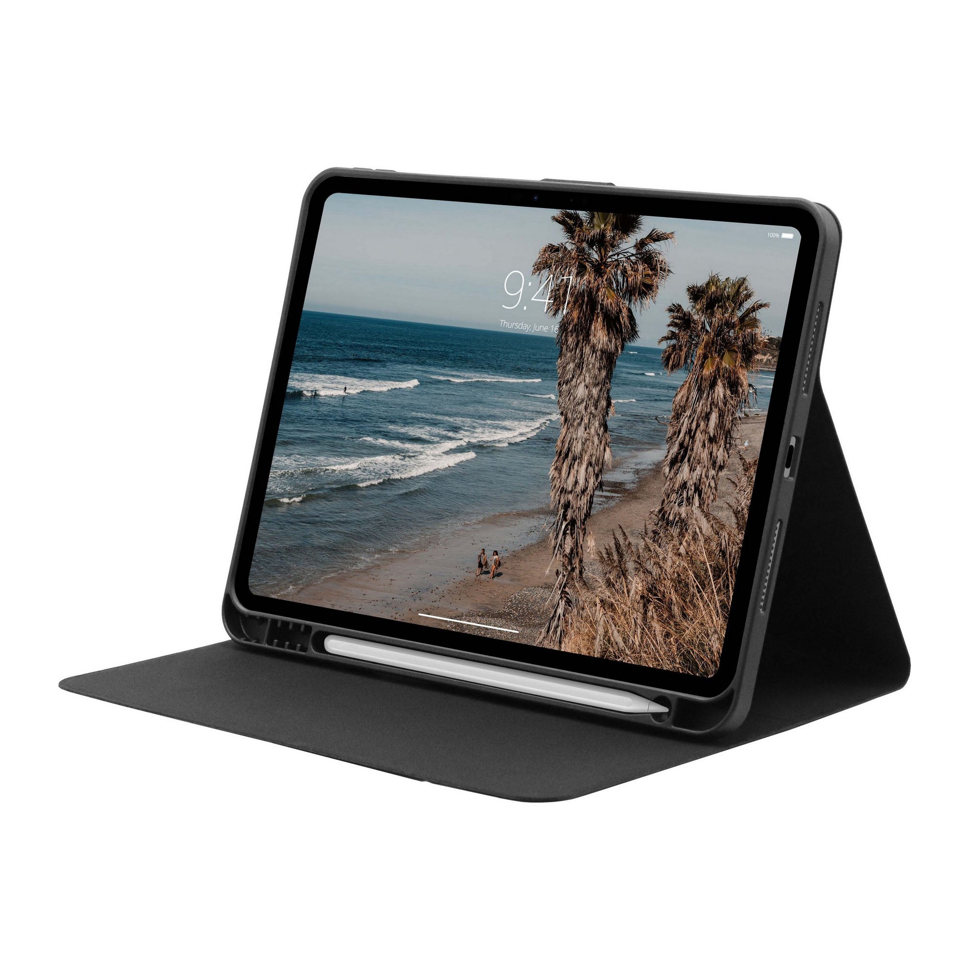 iPad Pro 11-in M5/M4 UAG Standard Issue Folio Case - Black - 15-14059