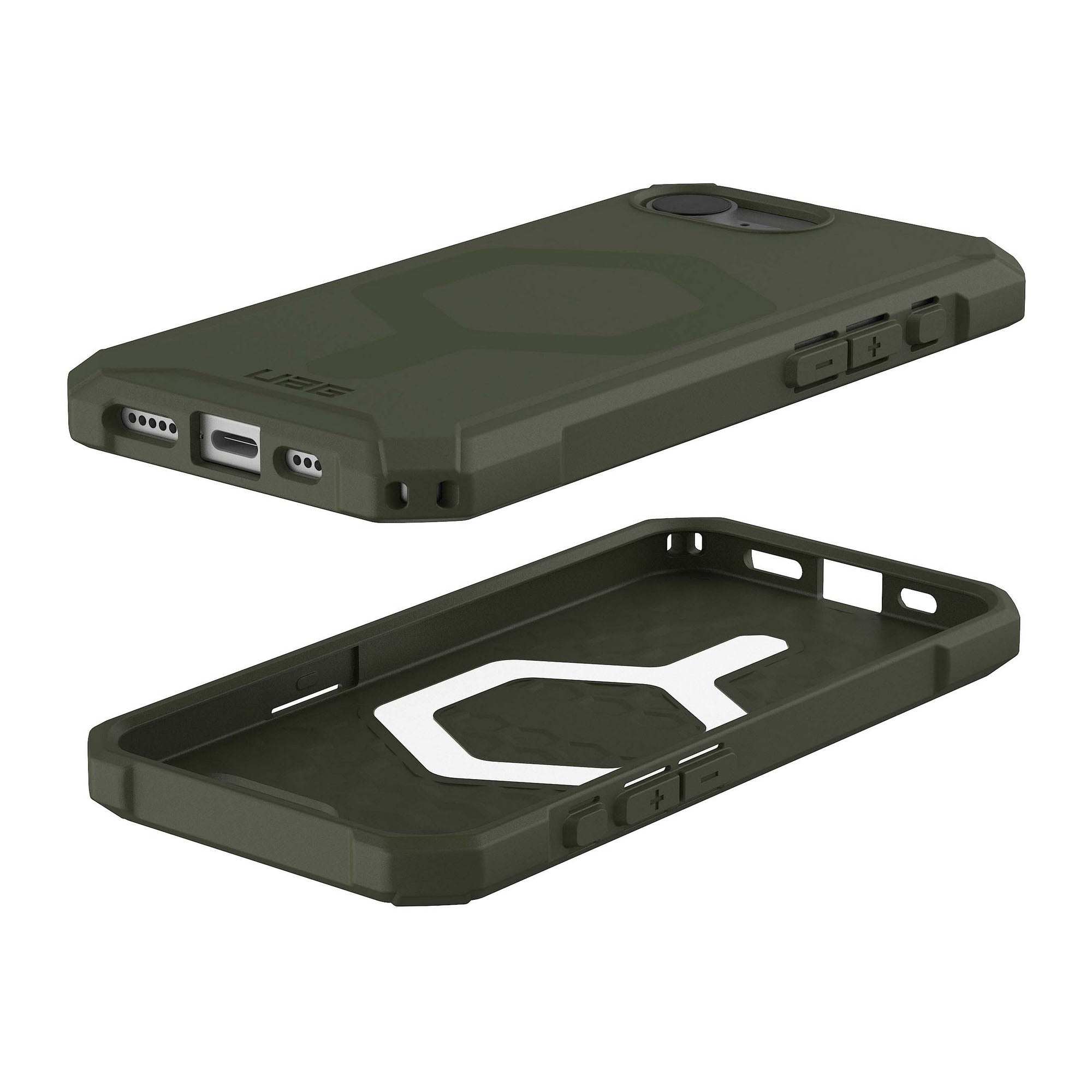 iPhone 17e/16e UAG Essential Armor MagSafe Case - Olive Drab - 15-14086