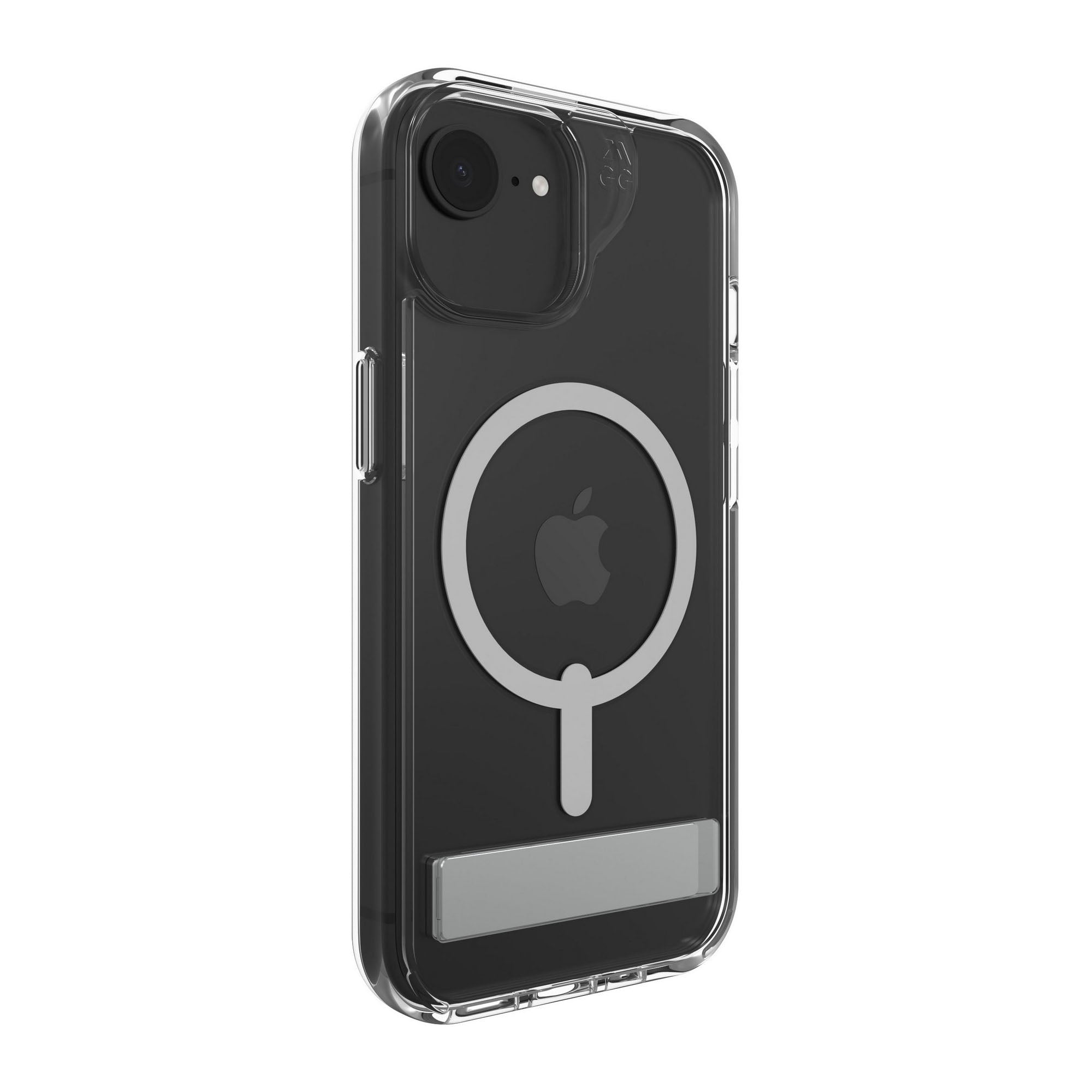 iPhone 17e/16e/15/14/13 ZAGG Graphene Crystal Palace Snap Kickstand Case - Clear - 15-14111