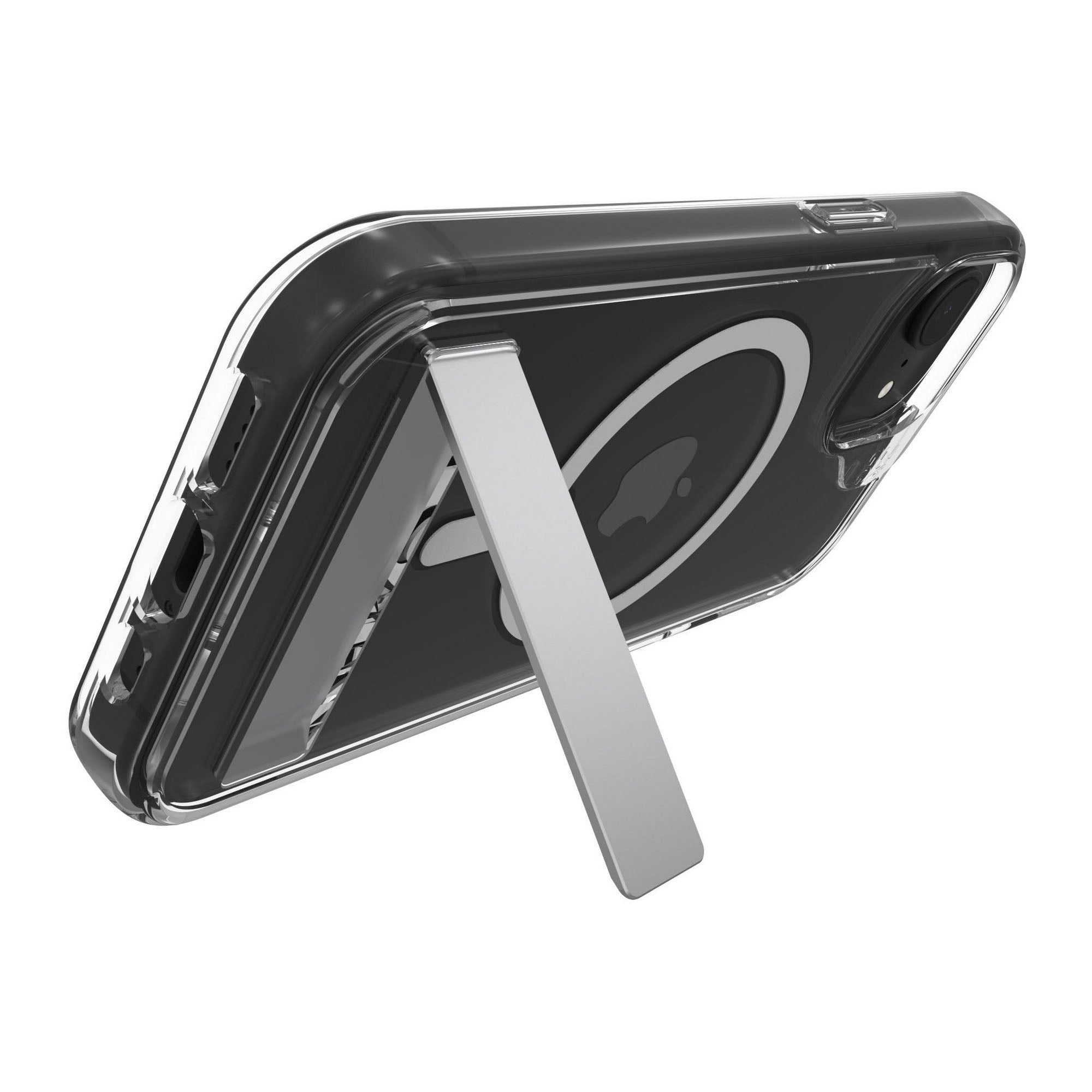 iPhone 17e/16e/15/14/13 ZAGG Graphene Crystal Palace Snap Kickstand Case - Clear - 15-14111