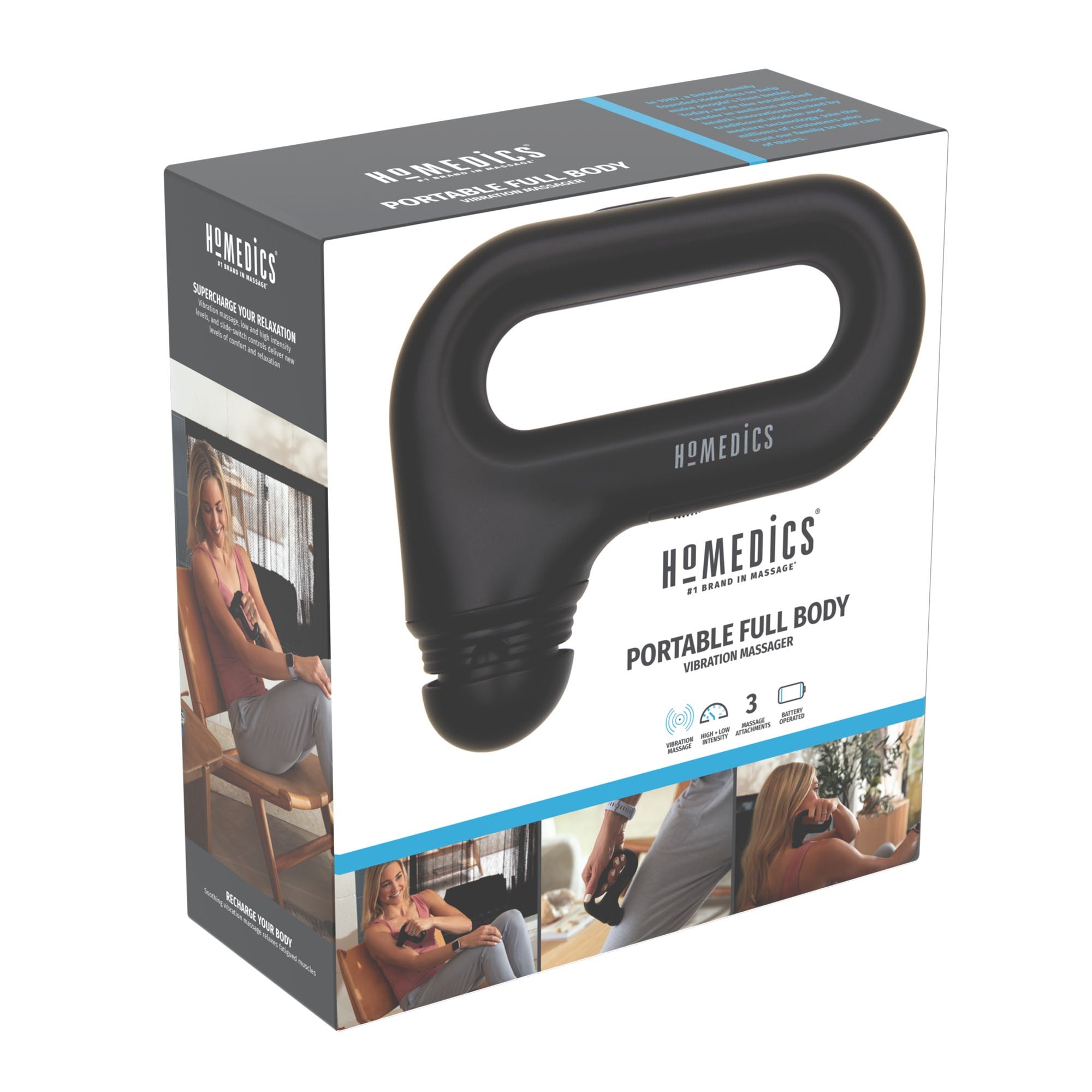 HoMedics Portable Full-Body Vibration Massager - 15-14147