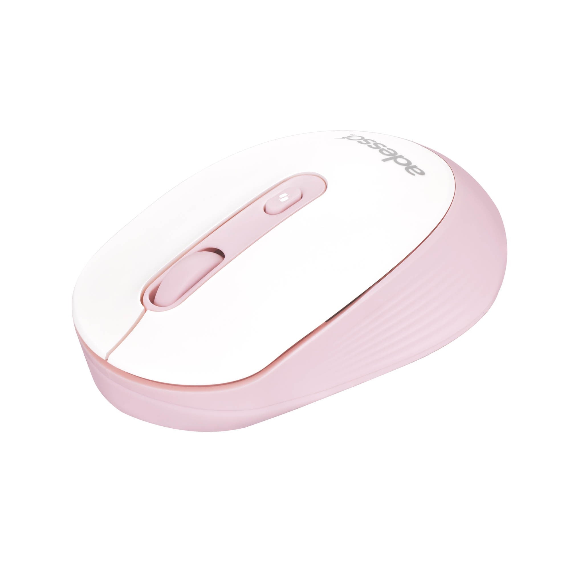 Adesso Wireless Mouse with AI CoPilot Shortcut Button - Pink - 15-14262