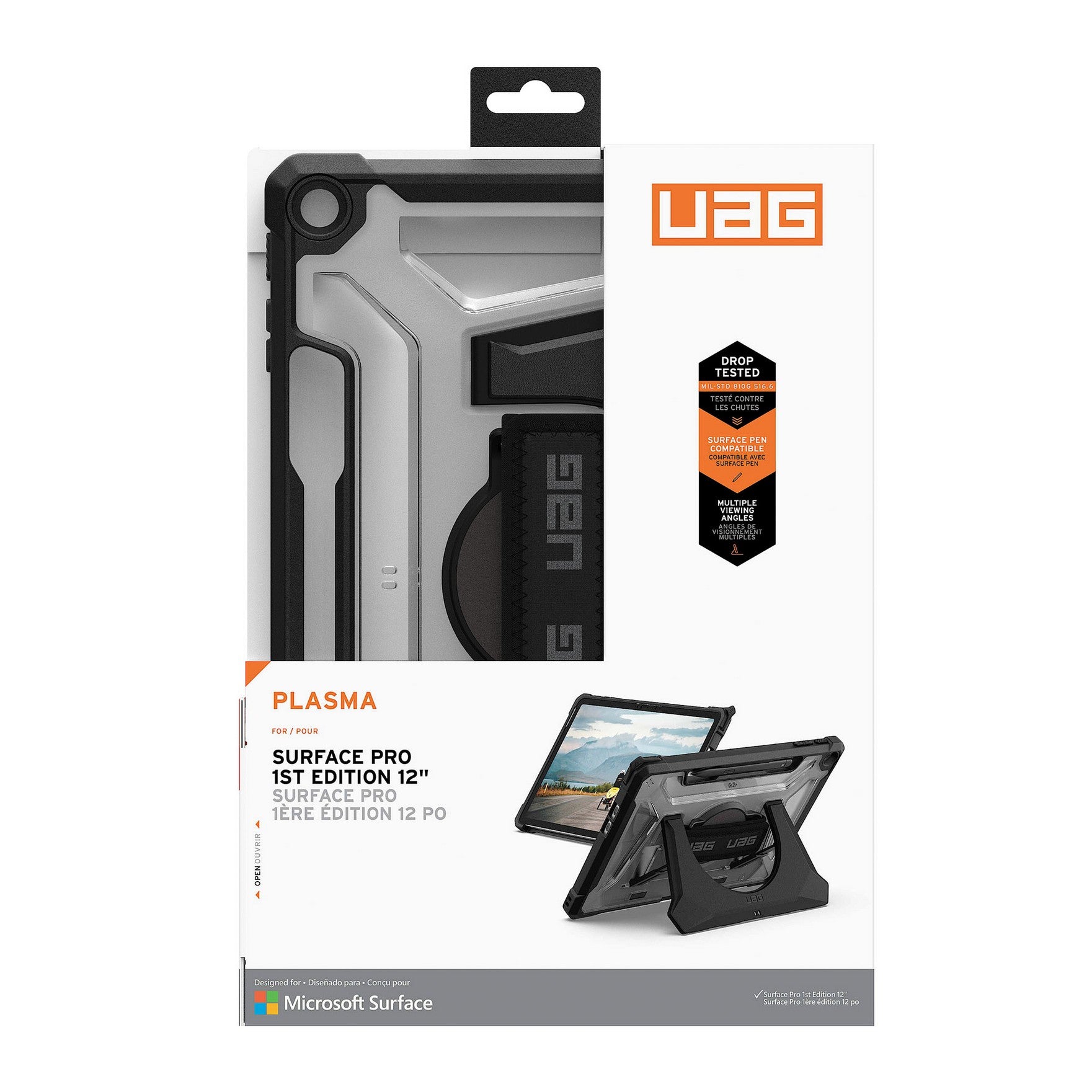 Microsoft Surface Pro 1st Edition 12inch UAG Plasma - Ice/Black - 15-14324