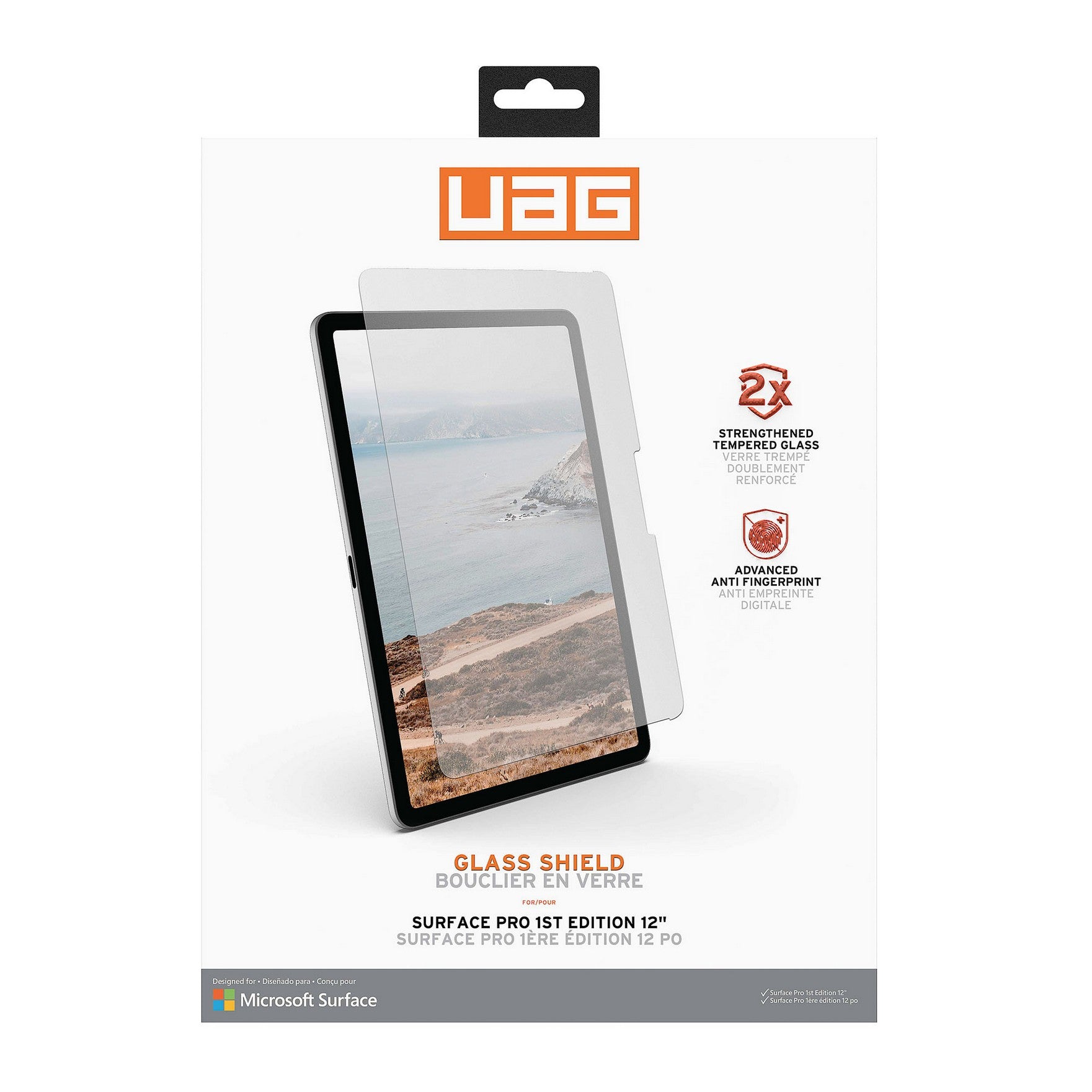 Microsoft Surface Pro 1st Edition 12inch UAG Glass Shield Screen Protector - 15-14325