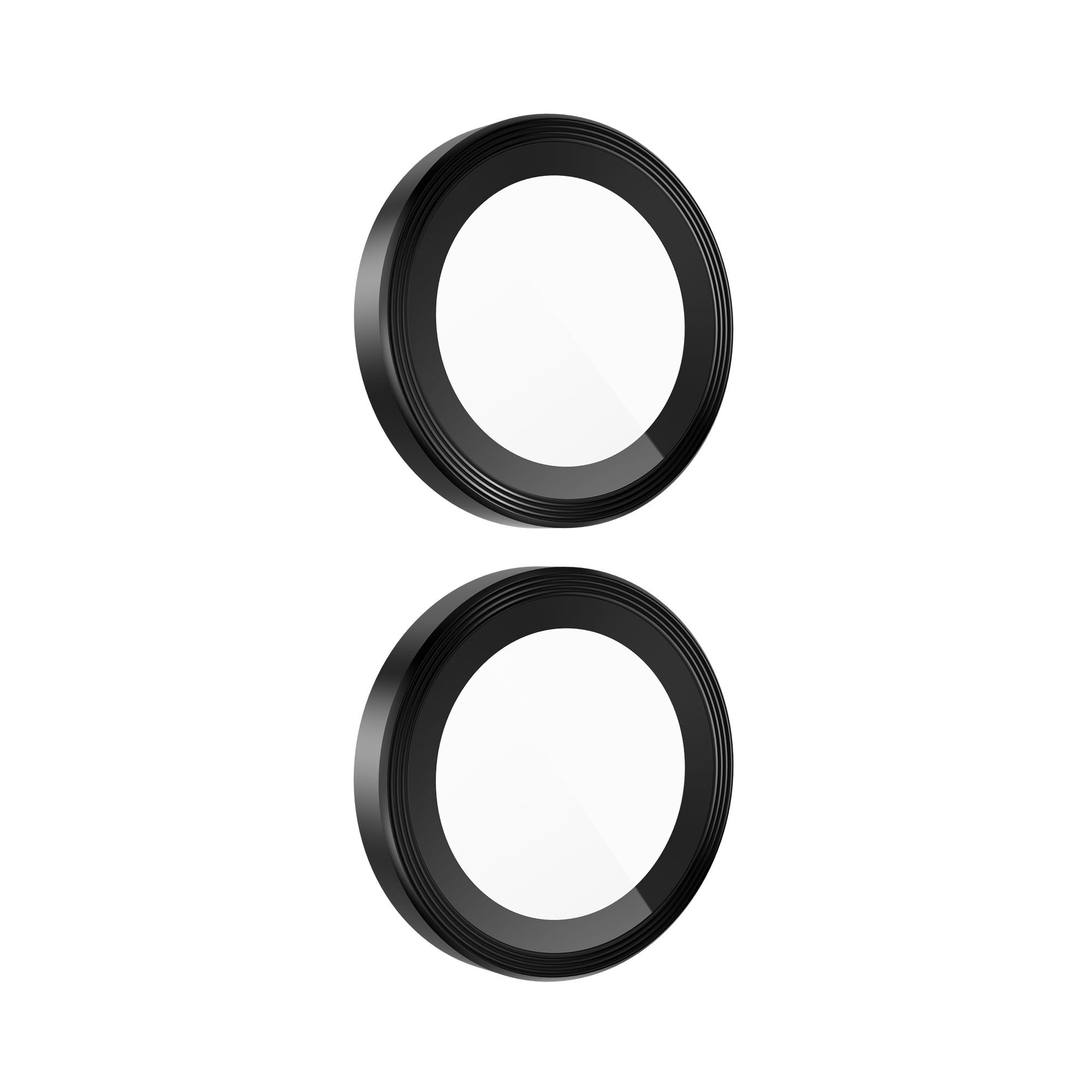 Samsung Galaxy S25 Edge Case-Mate Aluminum Ring Glass Lens Protector - Black - 15-14338