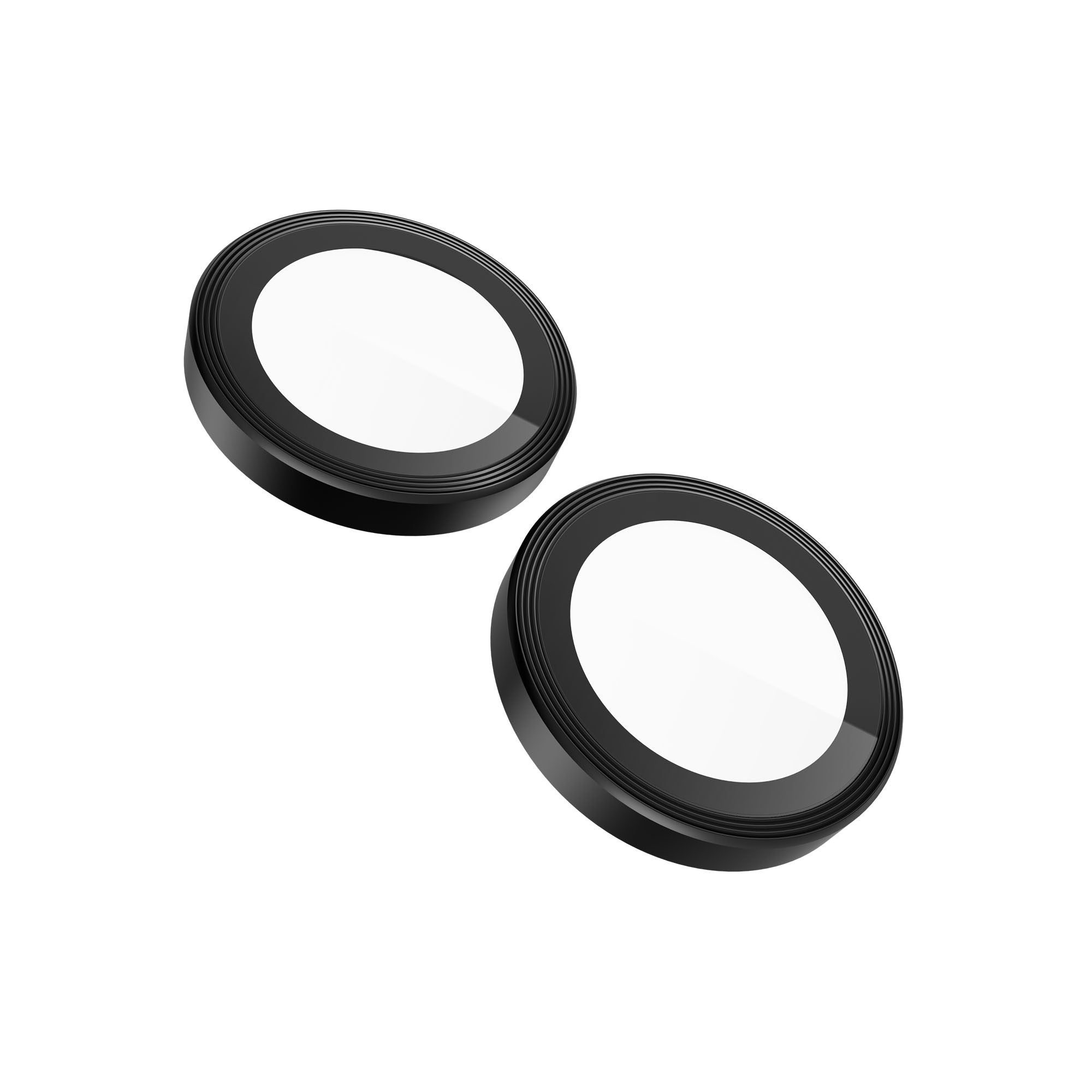 Samsung Galaxy S25 Edge Case-Mate Aluminum Ring Glass Lens Protector - Black - 15-14338