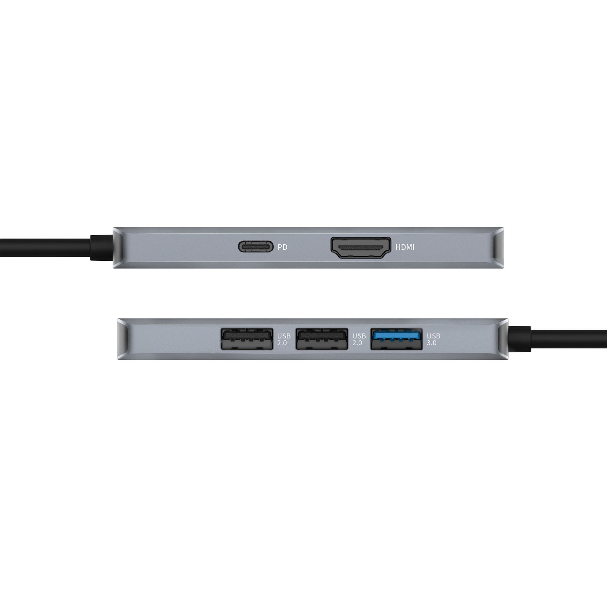 JCPal Linx USB-C 7in1 Hub - Grey - 15-14372