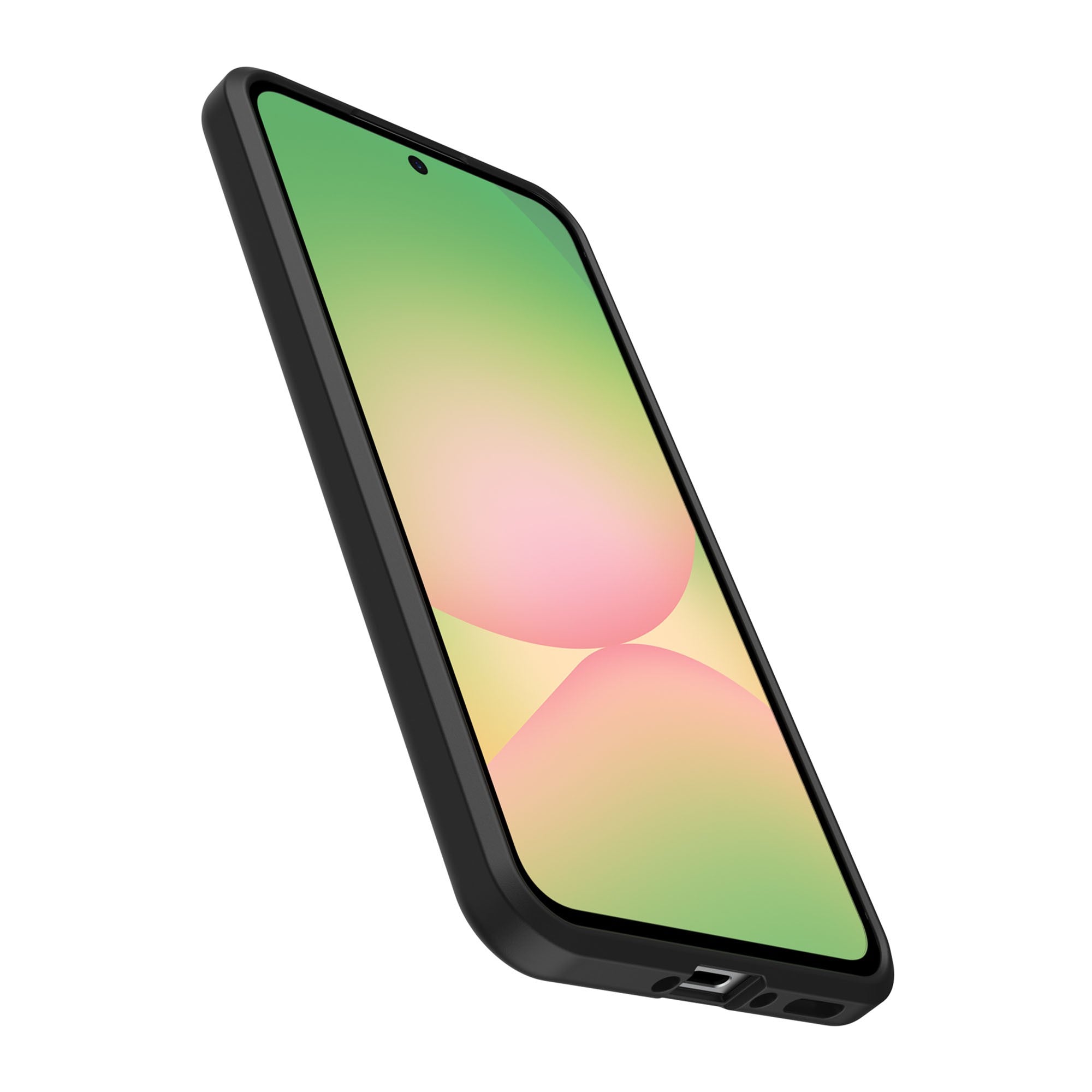 Samsung Galaxy A56 5G Otterbox React Series Case - Clear/Black - Black Crystal - 15-14384