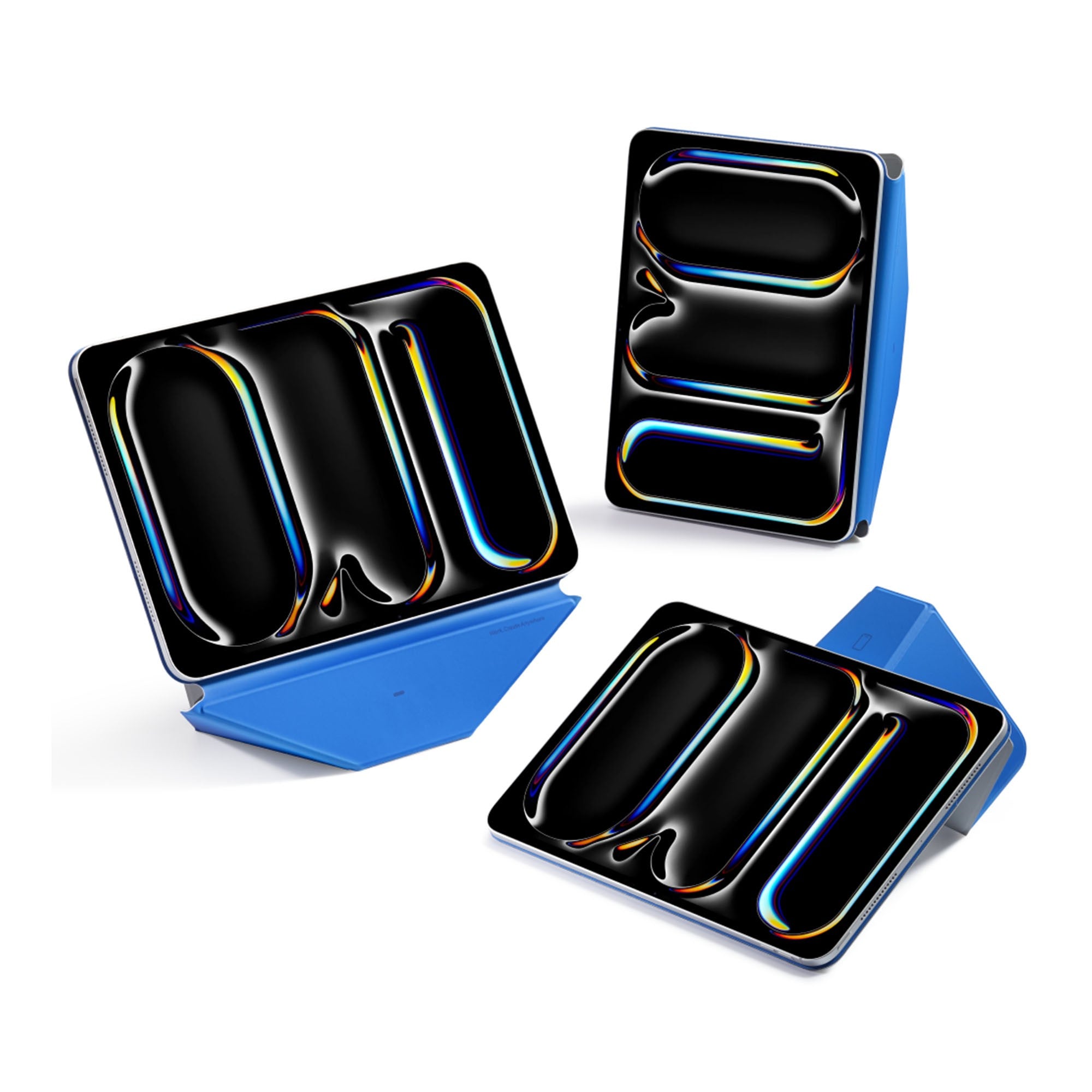 iPad Pro 13-in M5/M4 MOFT Dynamic Folio Case - Cement/Sapphire - 15-14402