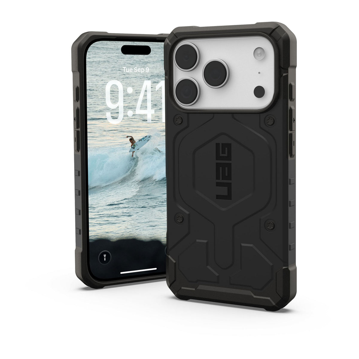 iPhone 18 Pro/17 Pro UAG Pathfinder MagSafe Case - Black - 15-14482