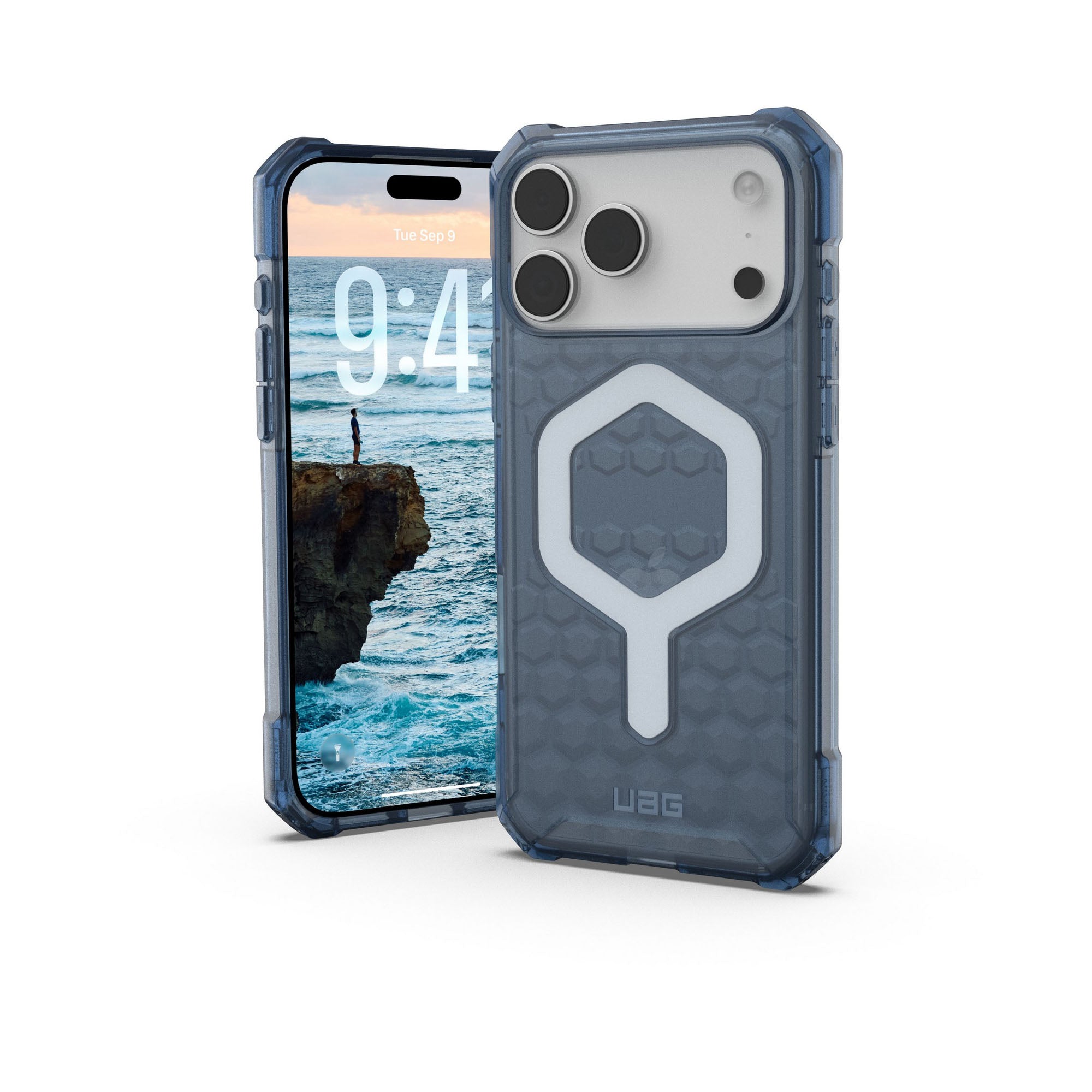 iPhone 17 Pro Max UAG Essential Armor MagSafe Case - Cloud Blue - 15-14489