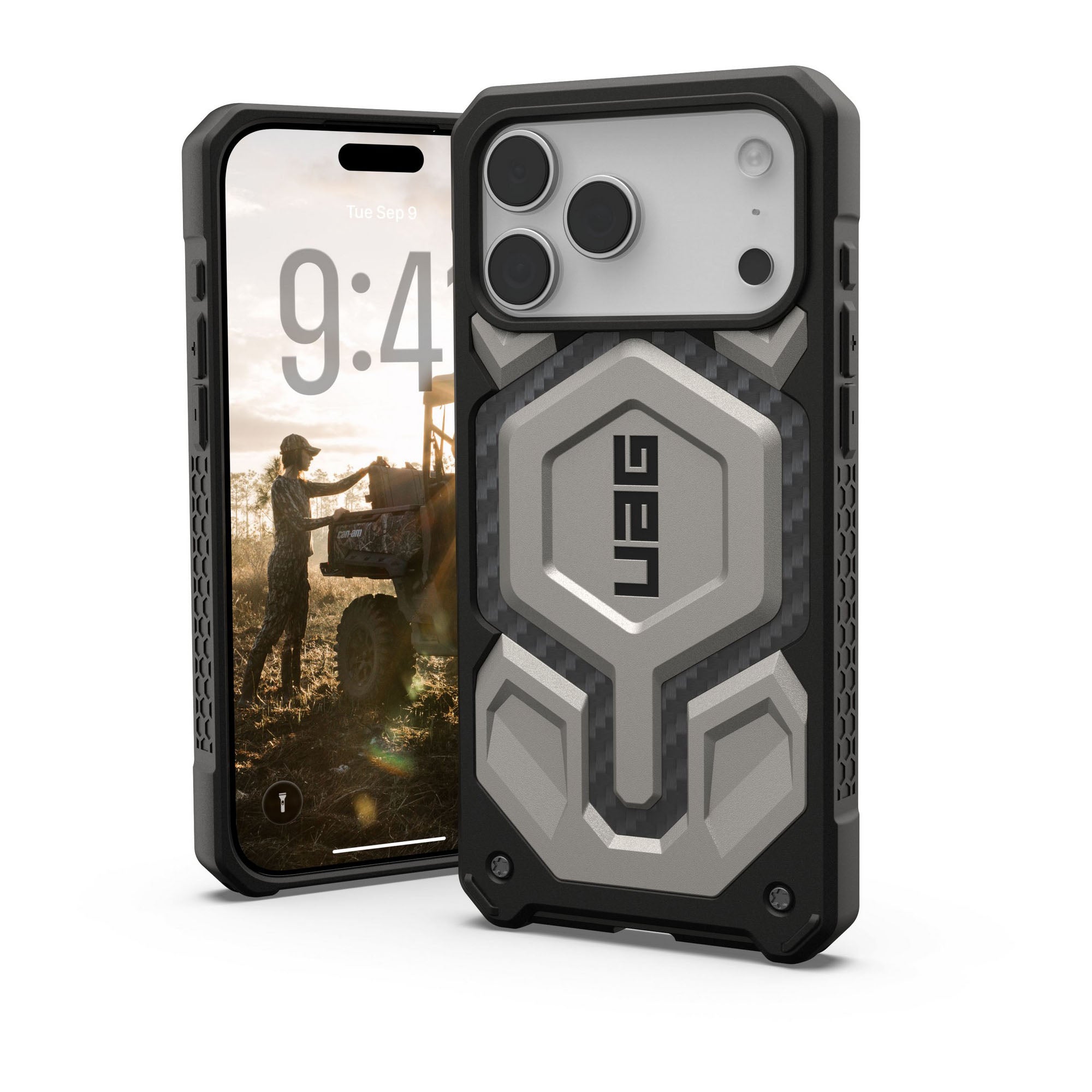 iPhone 17 Pro Max UAG Monarch Pro MagSafe Case - Titanium - 15-14493