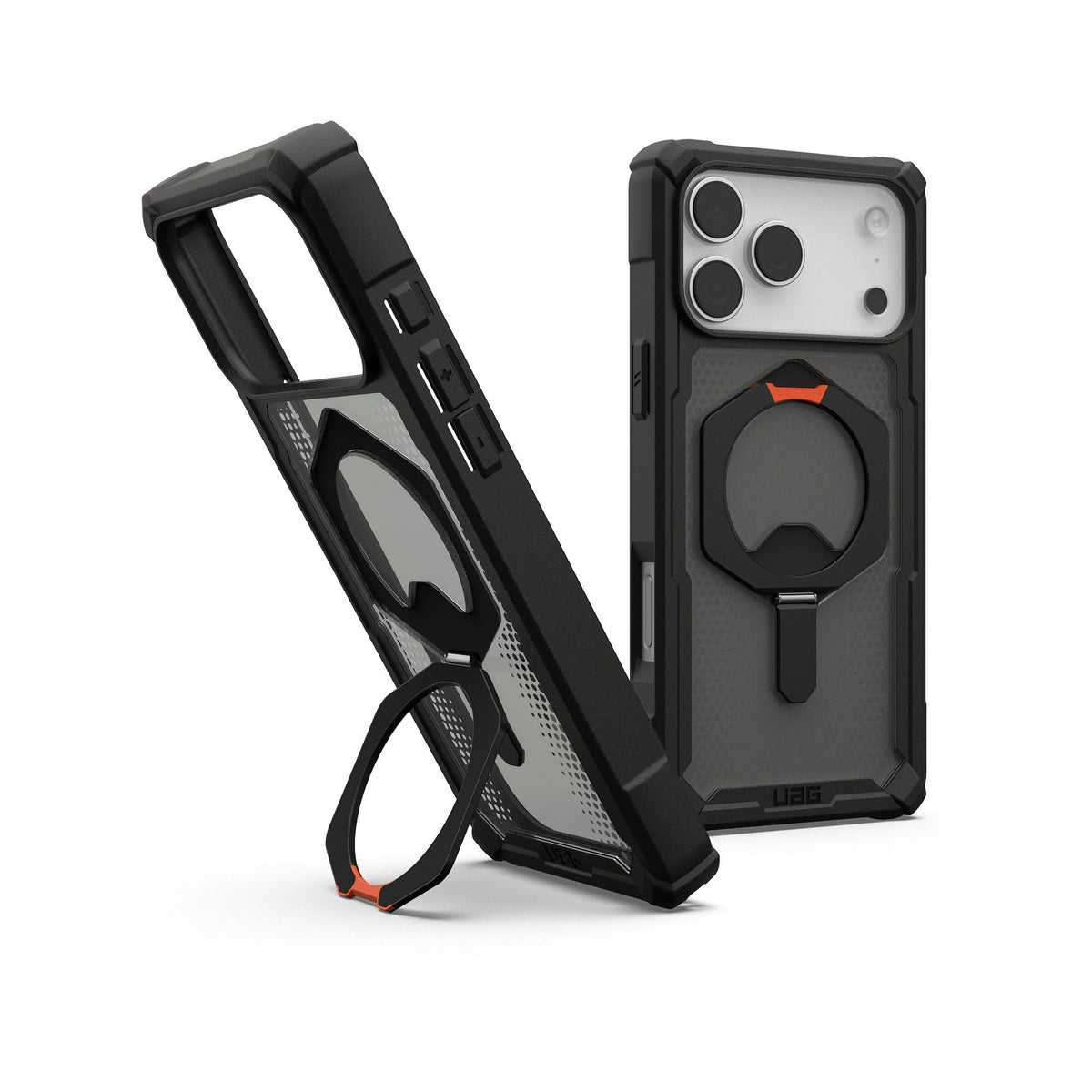 iPhone 18 Pro Max/17 Pro Max UAG Plasma XTE Magsafe Case - Black/Orange - 15-14501