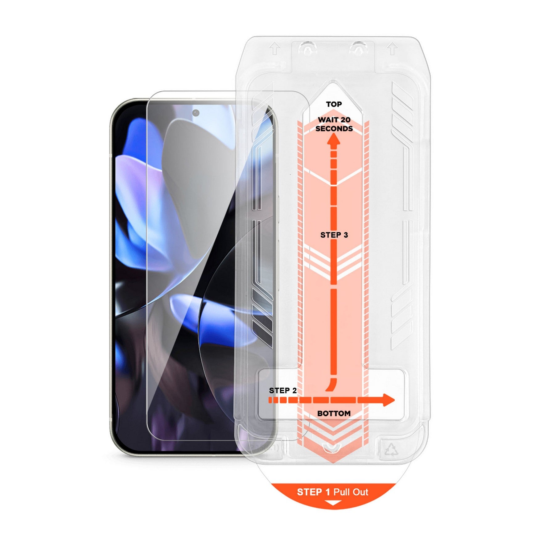 Google Pixel 10 Pro XL/9 Pro XL HyperGear Glass Screen Protector w/Dust-Free Install Tray - 15-14531