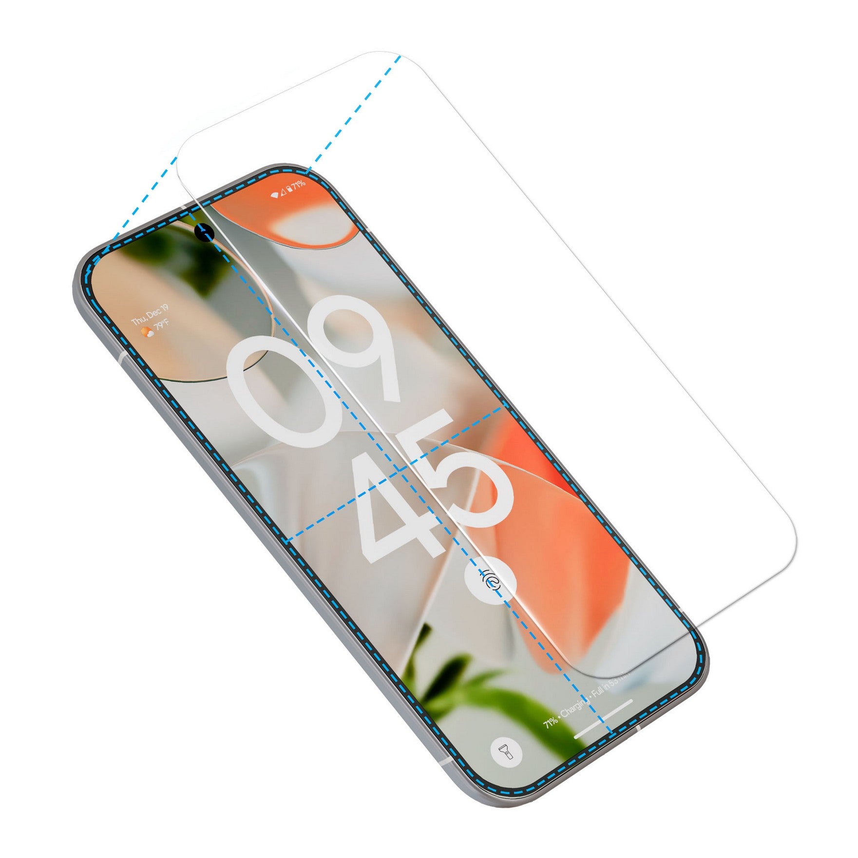 Google Pixel 10/10 Pro/9/9 Pro HyperGear Glass Screen Protector w/Dust Removal Applicator Tray - 15-14534