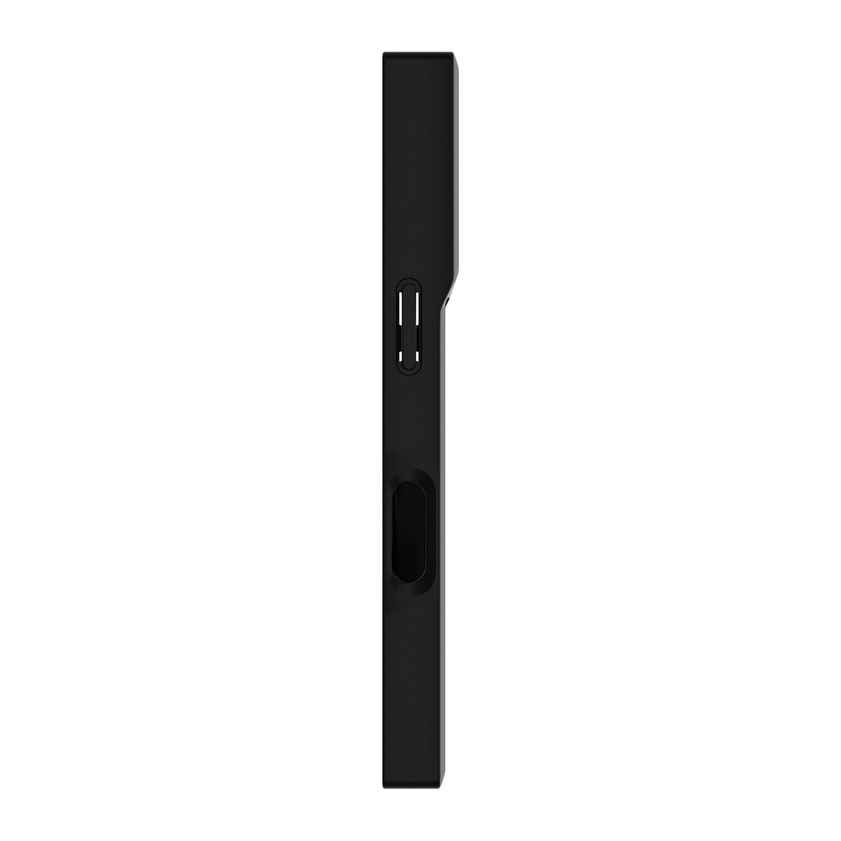 iPhone 18 Pro/17 Pro FLAUNT Square Faux Leather MagSafe Case - Black Crocodile - 15-14591