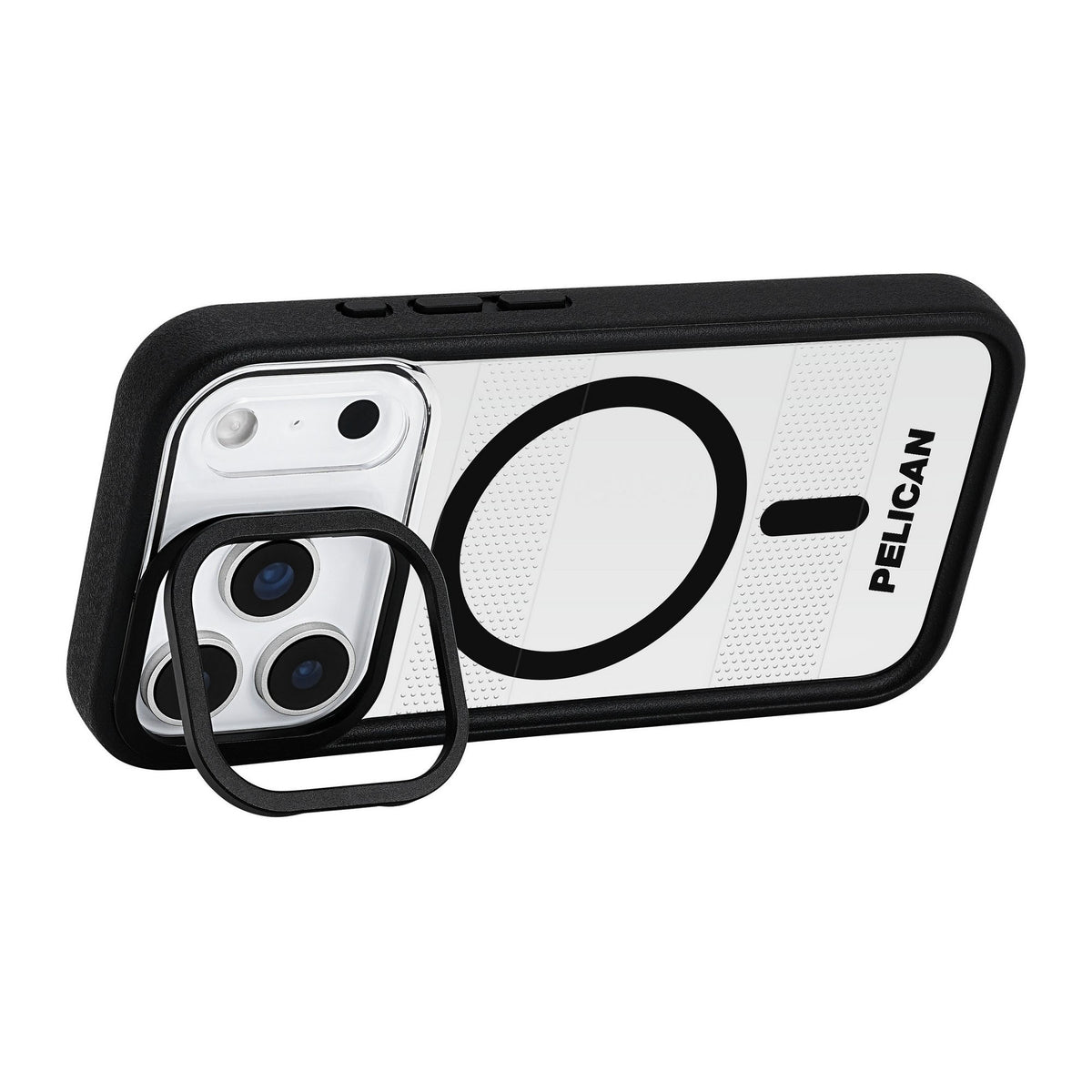 iPhone 18 Pro/17 Pro Pelican Protector MagSafe w/Stand Case - Clear - 15-14603