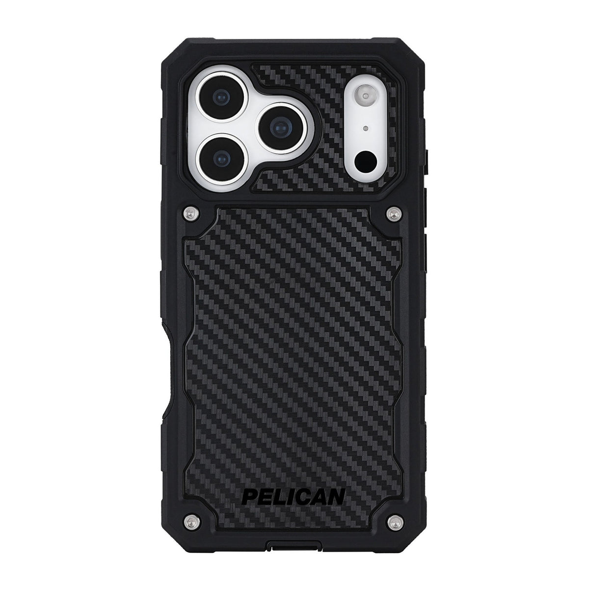 iPhone 18 Pro/17 Pro Pelican Shield MagSafe w/Holster Case - Carbon Fiber - 15-14604