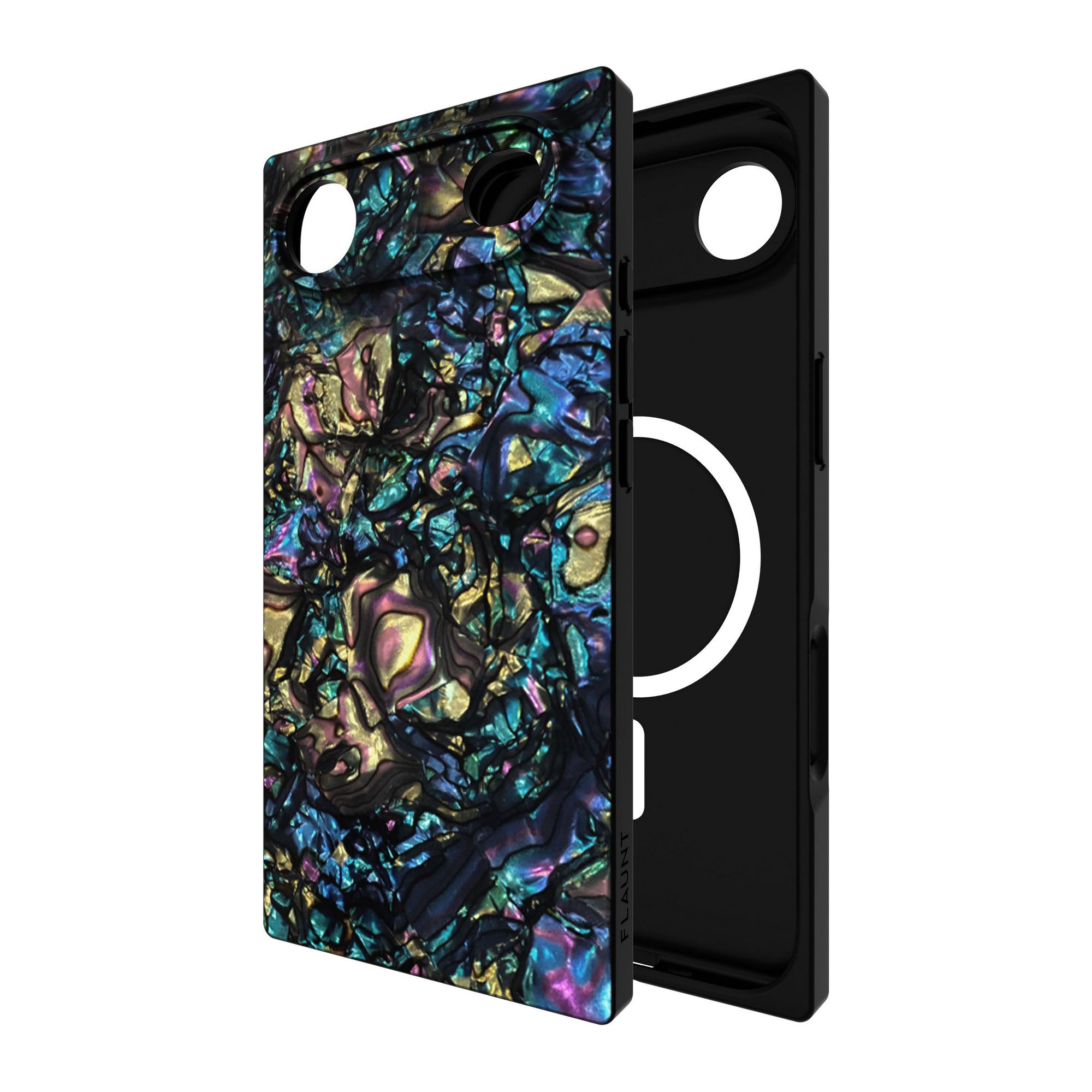iPhone Air FLAUNT Square MagSafe Case - Abalone Shell - 15-14611