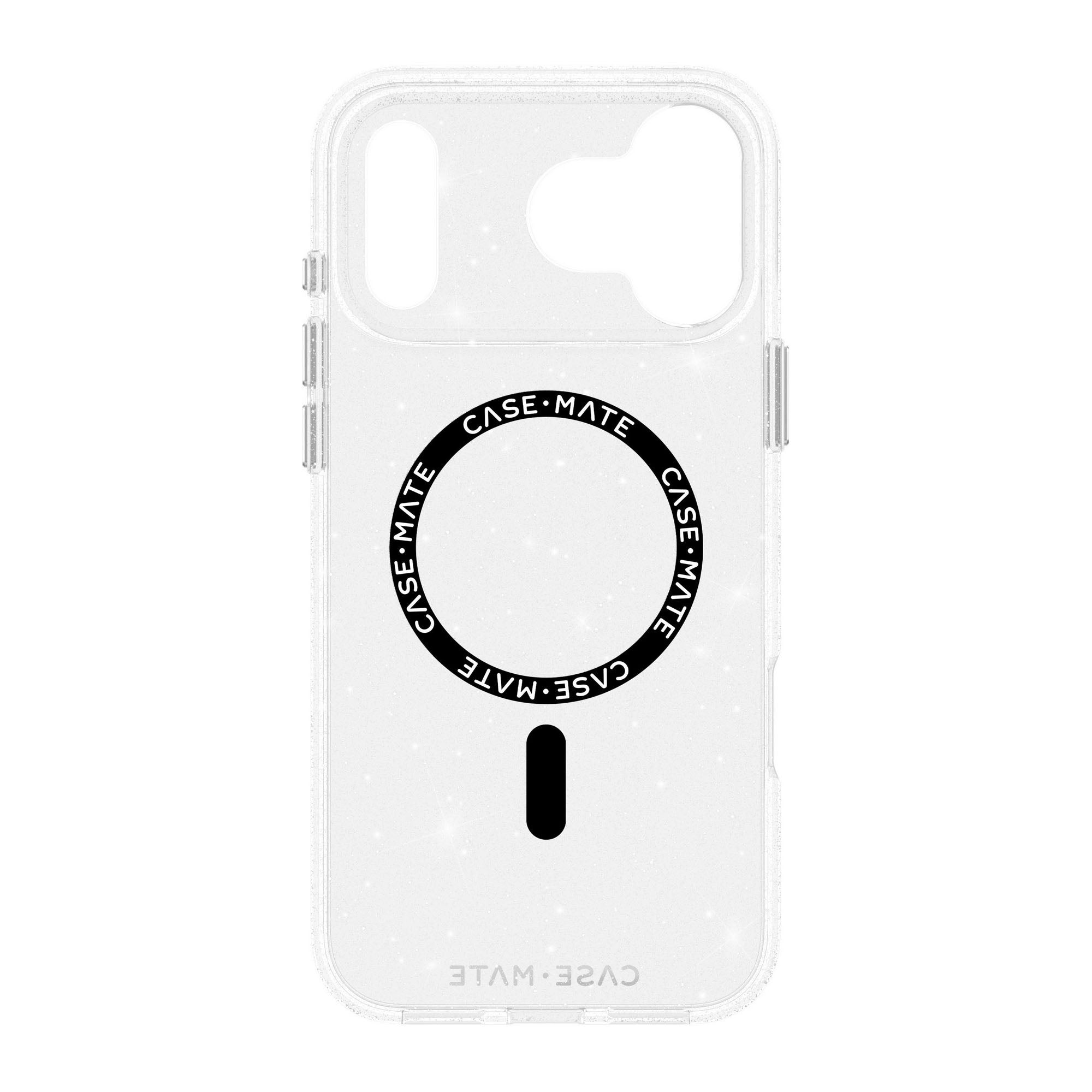 iPhone 17 Pro Max Case-Mate Twinkle MagSafe Case - Twilight Silver - 15-14625