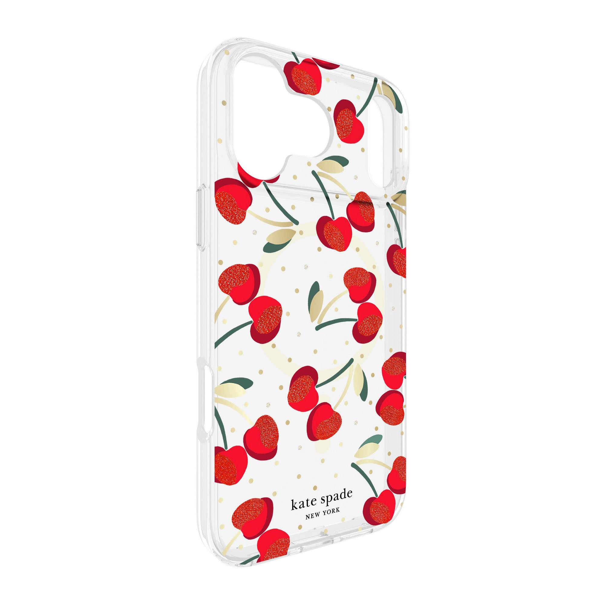 iPhone 17 Pro Max Kate Spade Protective MagSafe Case - Cherry Dot - 15-14632