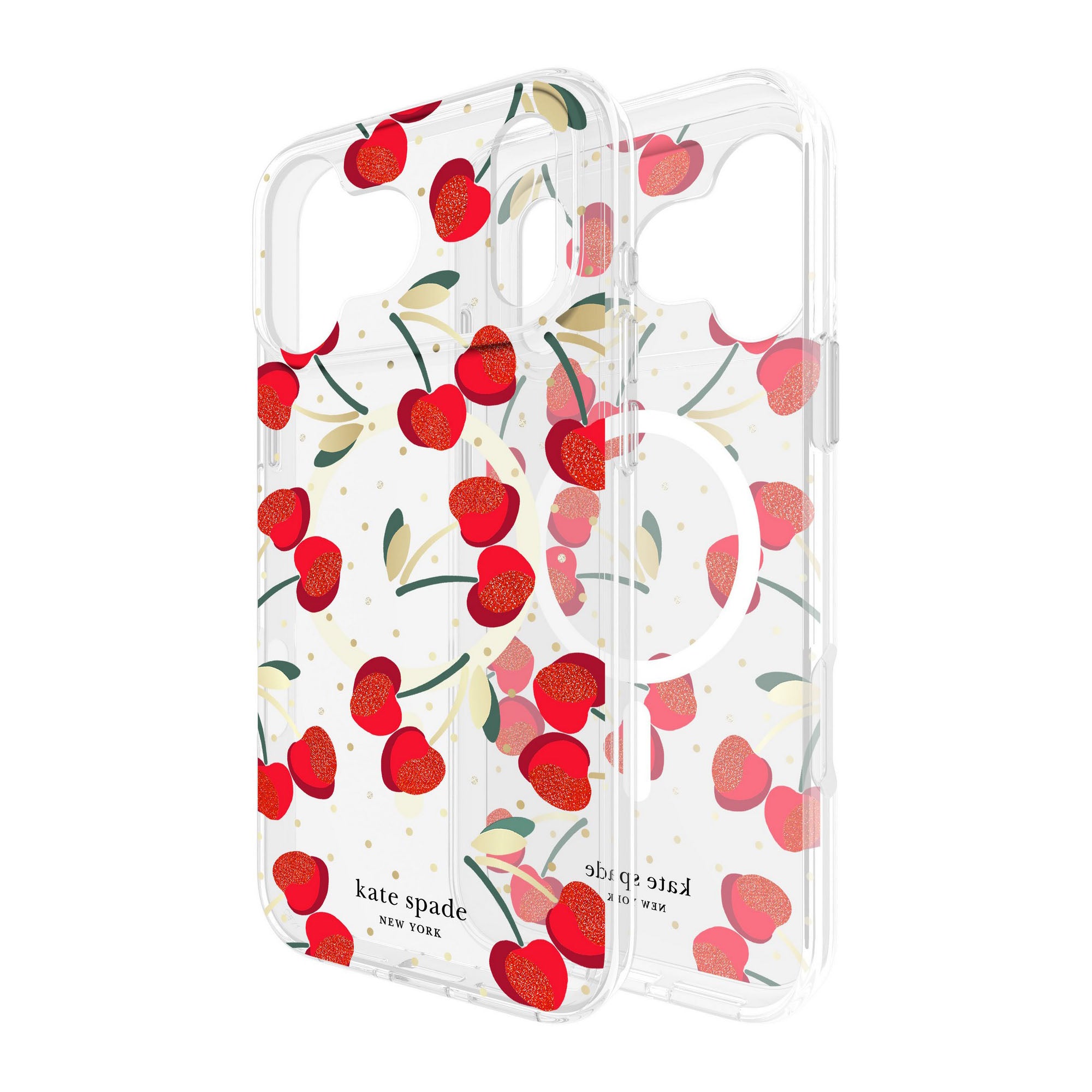 iPhone 17 Pro Max Kate Spade Protective MagSafe Case - Cherry Dot - 15-14632