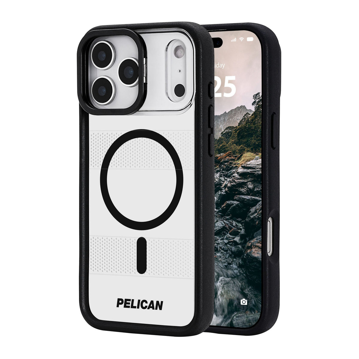 iPhone 18 Pro Max/17 Pro Max Pelican Protector MagSafe w/Stand Case - Clear - 15-14640