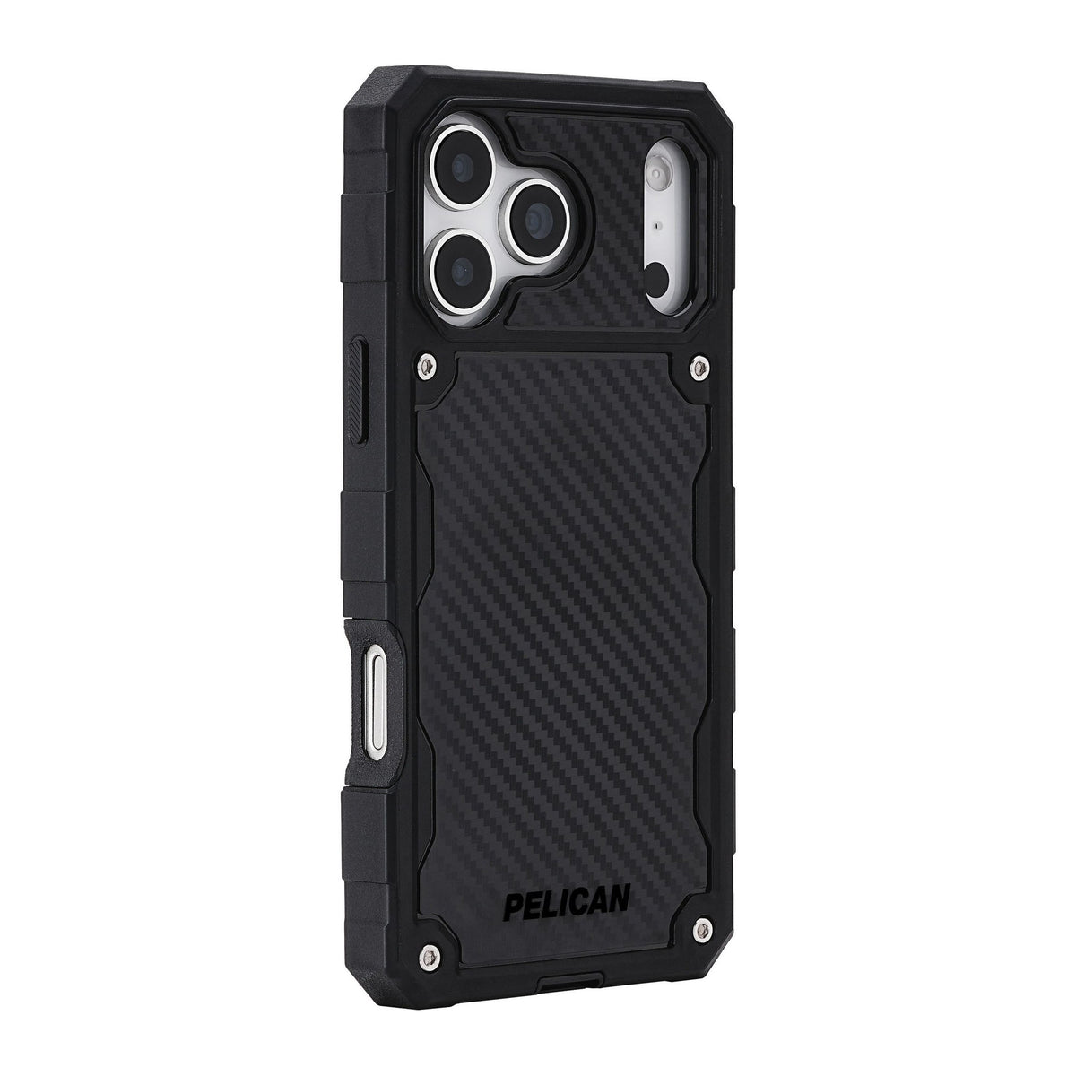 iPhone 18 Pro Max/17 Pro Max Pelican Shield MagSafe w/Holster Case - Carbon Fiber - 15-14641