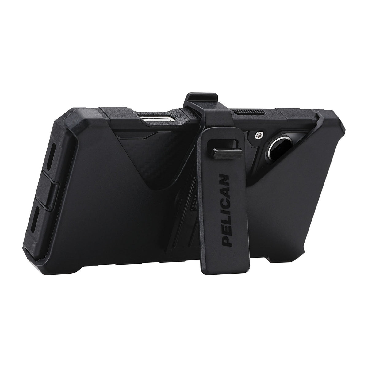 iPhone 18 Pro Max/17 Pro Max Pelican Shield MagSafe w/Holster Case - Carbon Fiber - 15-14641