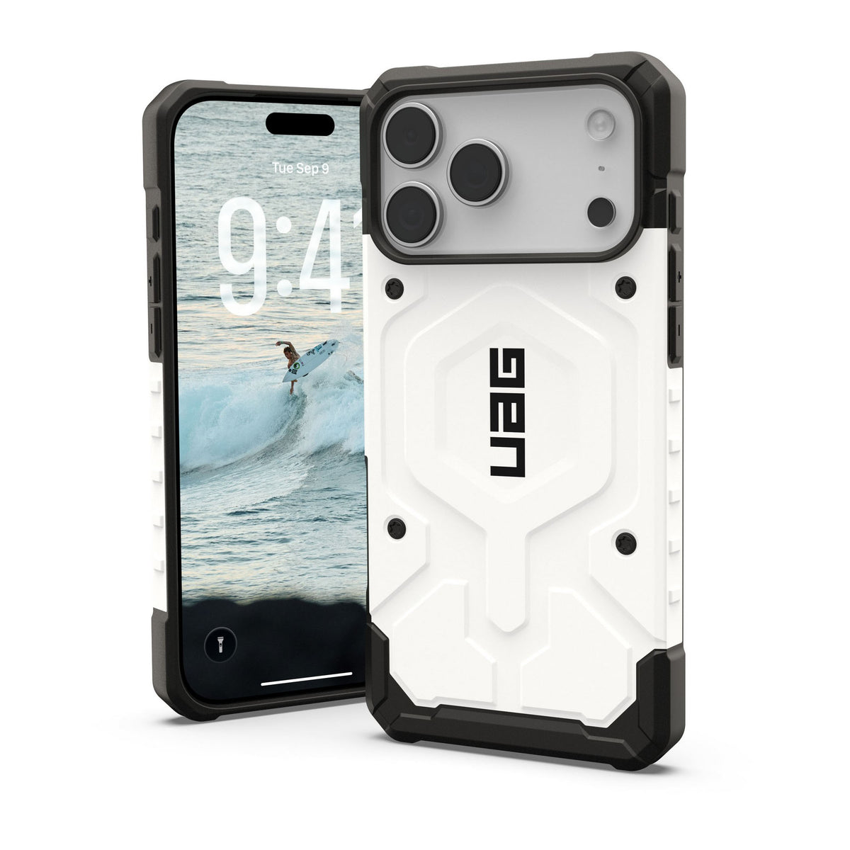 iPhone 18 Pro Max/17 Pro Max UAG Pathfinder MagSafe Case - White - 15-14655