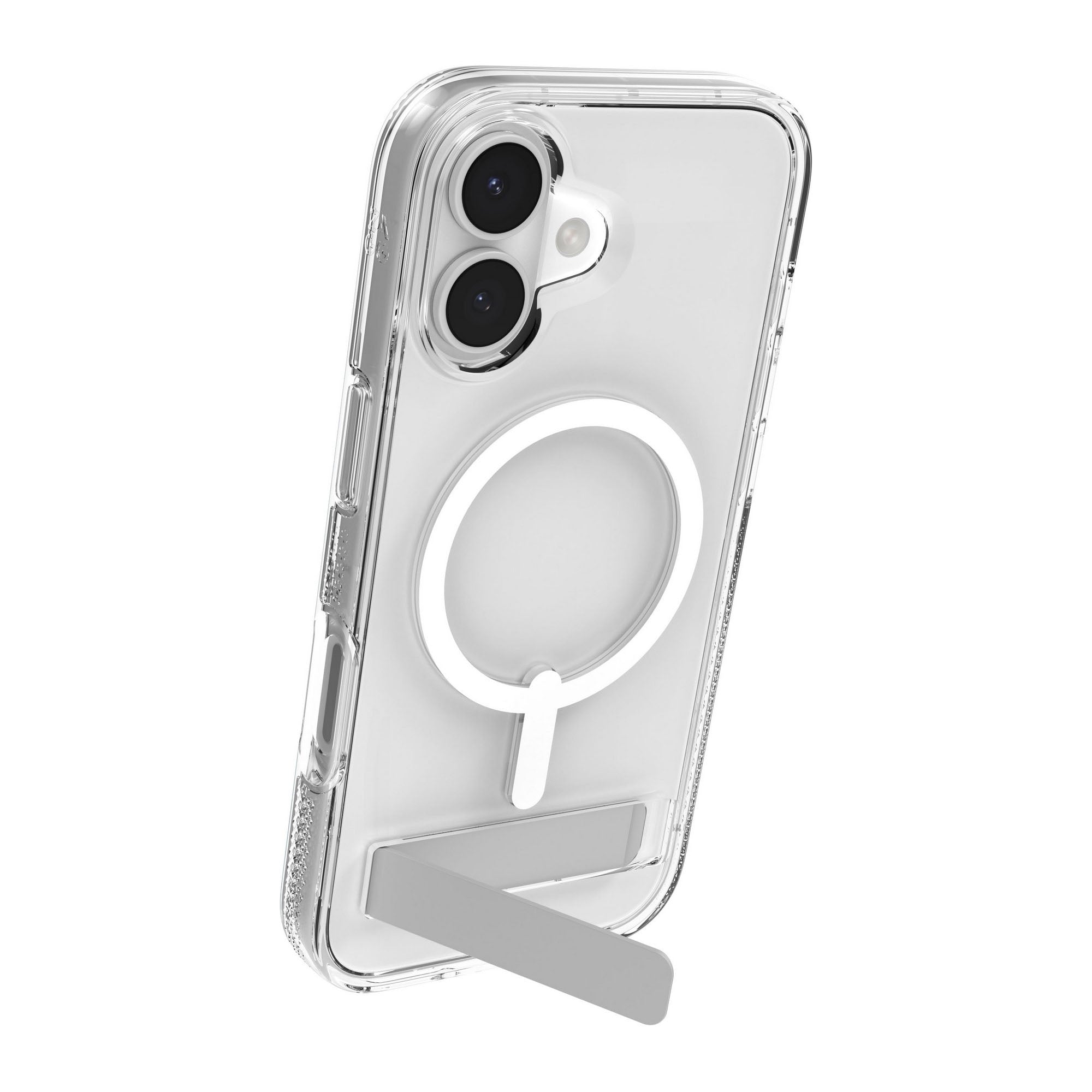 iPhone 17 ZAGG Graphene Crystal Palace Snap Kickstand Case - Clear - 15-14659