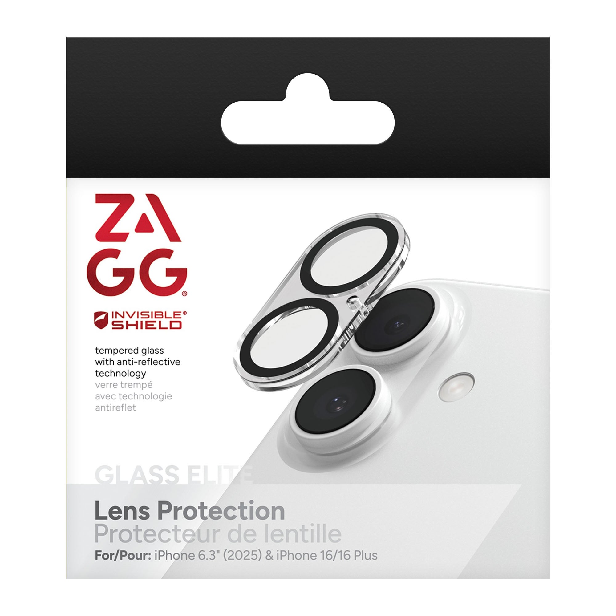 iPhone 17 ZAGG InvisibleShield Glass Elite Camera Lens Protector - 15-14662